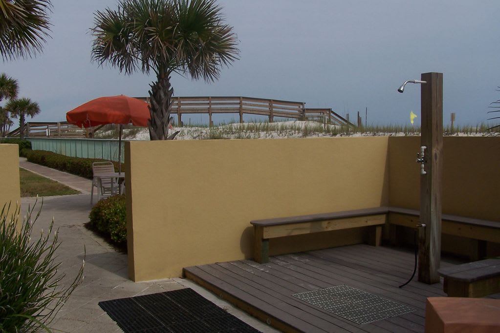 Outside Shower Area for Pool/Beach