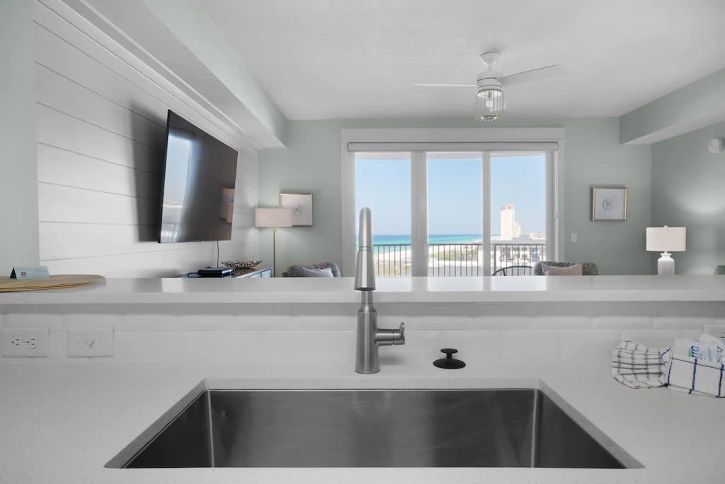 Gulf View from the Kitchen