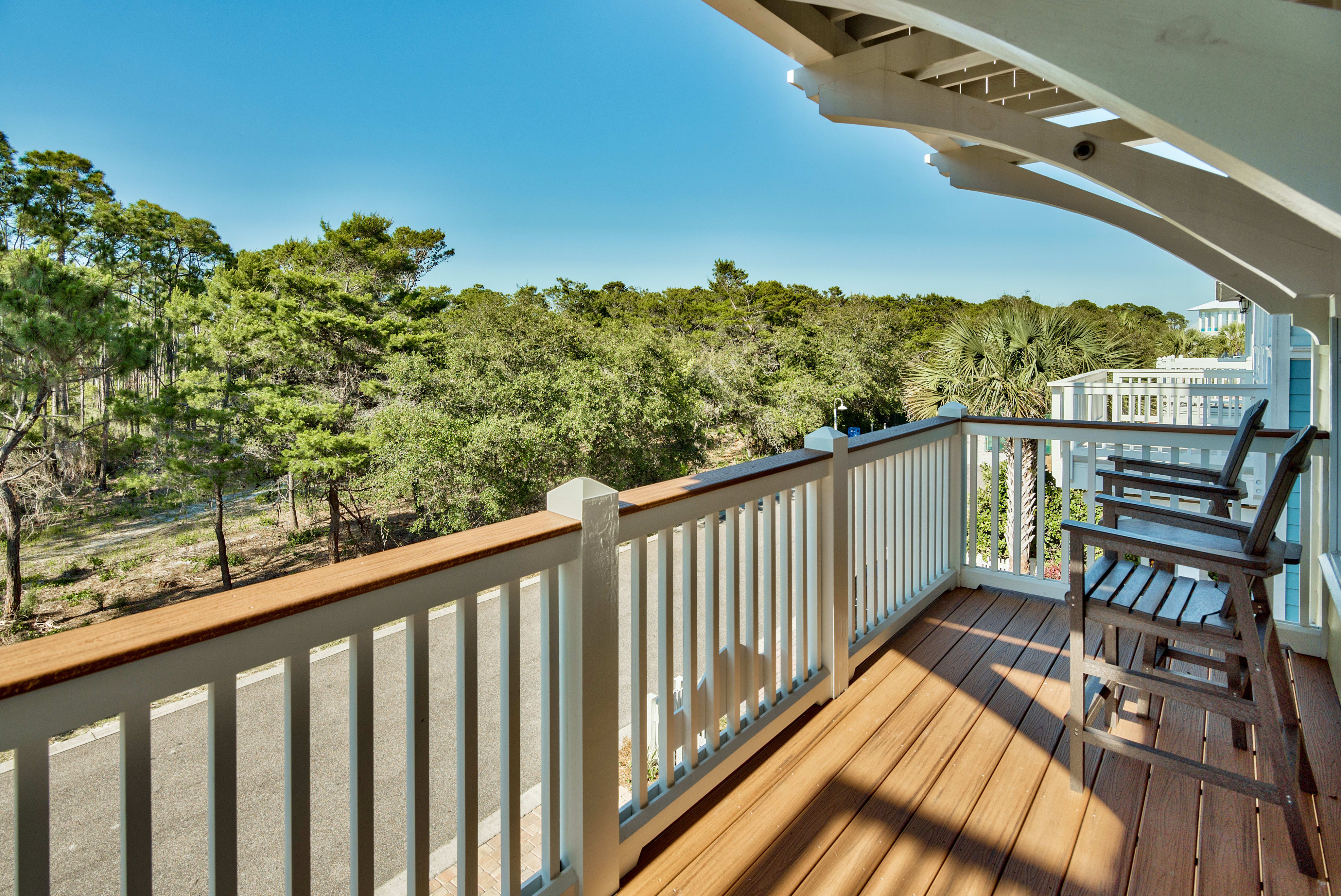 View from the 2nd floor back bedroom private Balcony