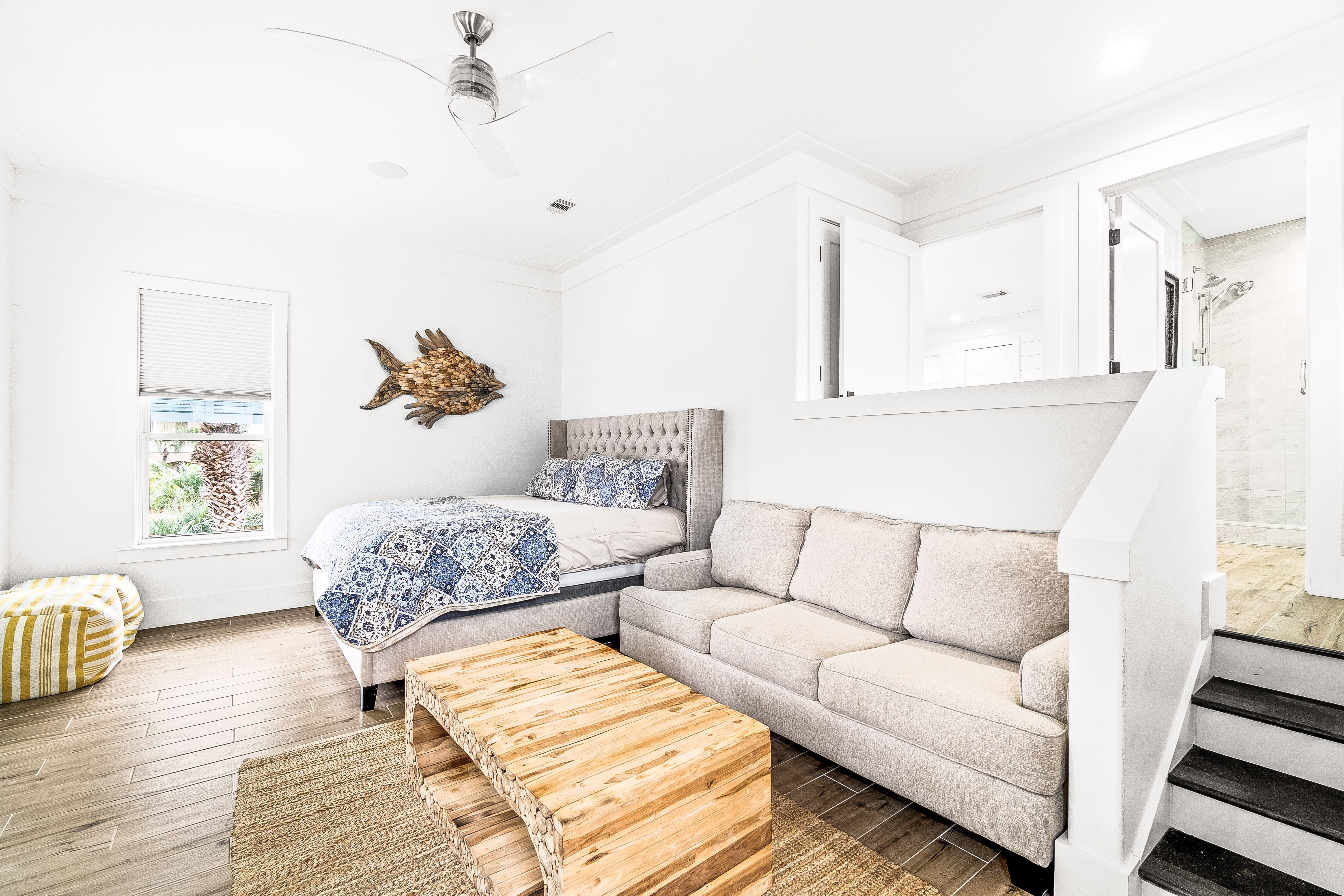 2nd floor bedroom/living area