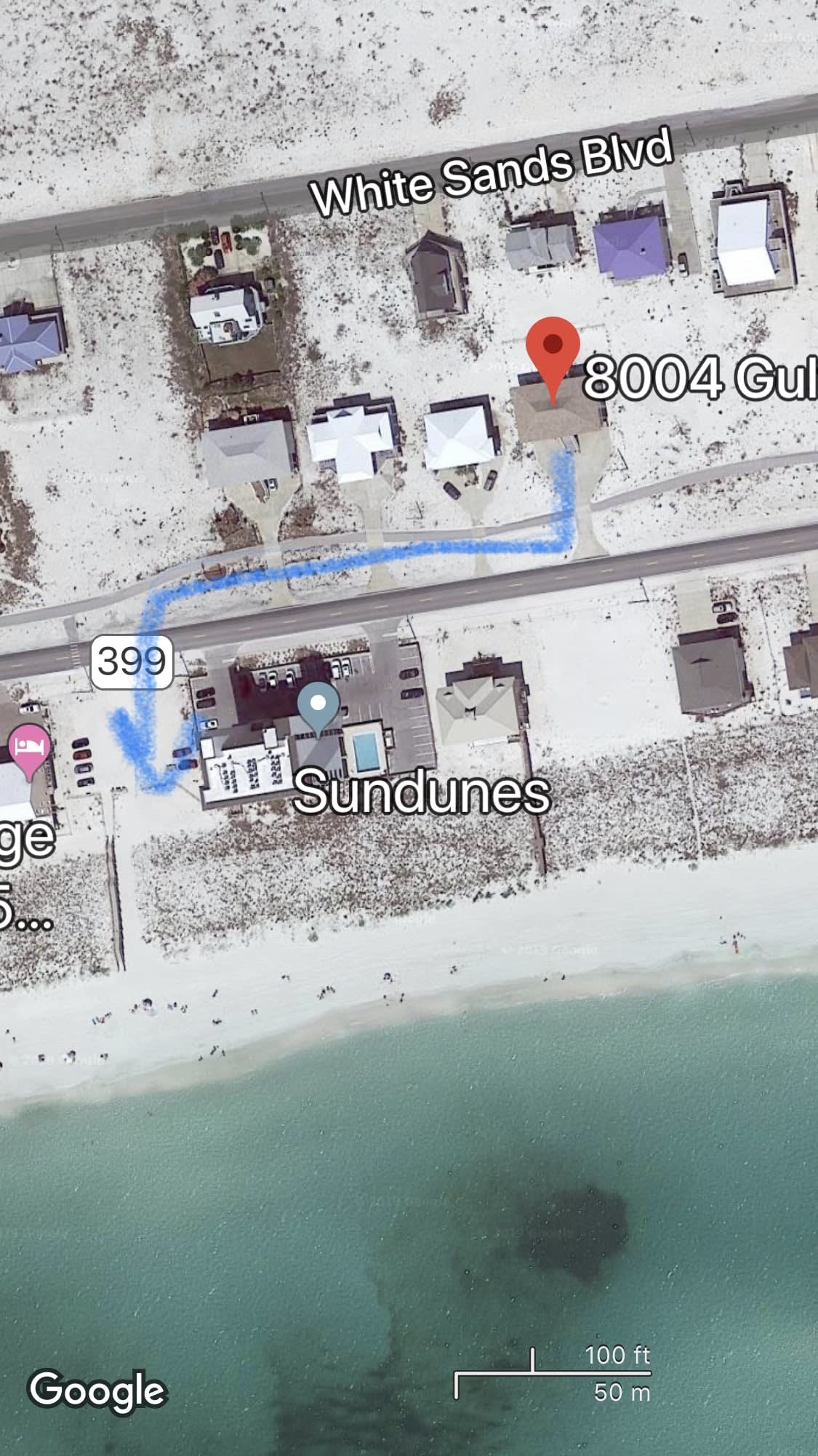 Just a two minute walk from your front door to the public beach access