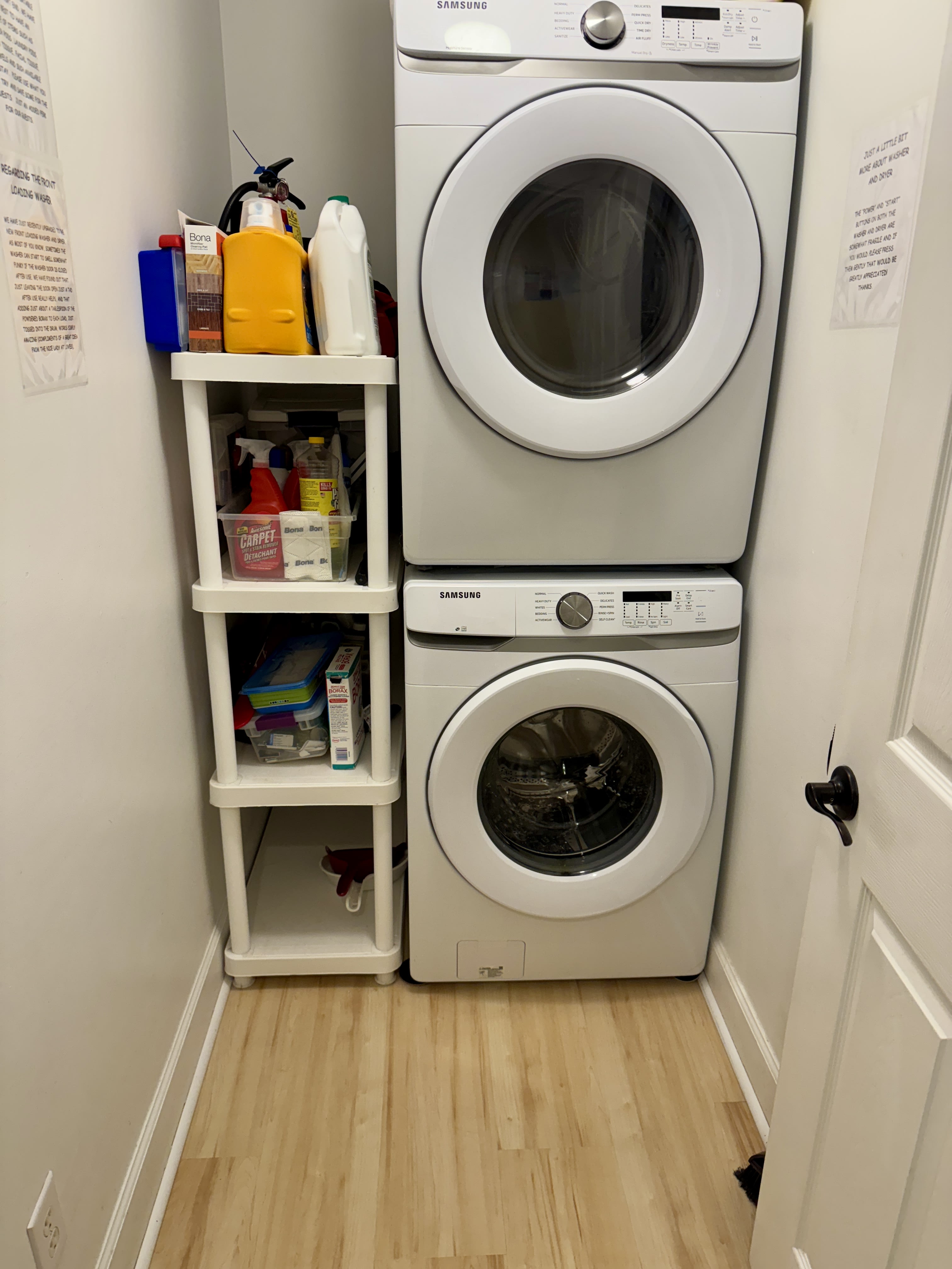 Full size washer/Dryer in unit