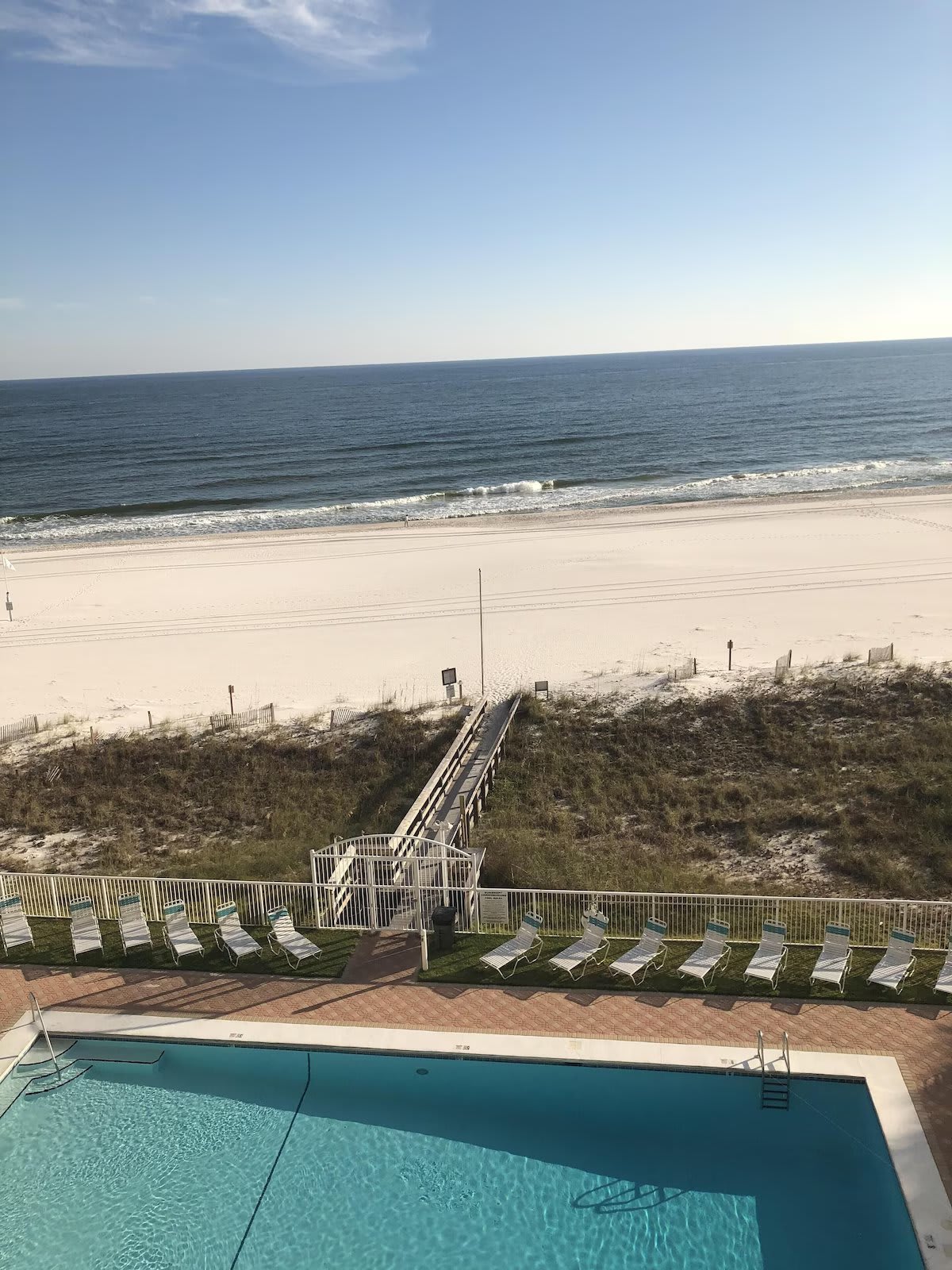 Direct gulf front view