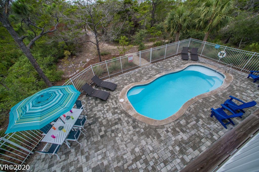 private Heated Pool and Backyard Deck