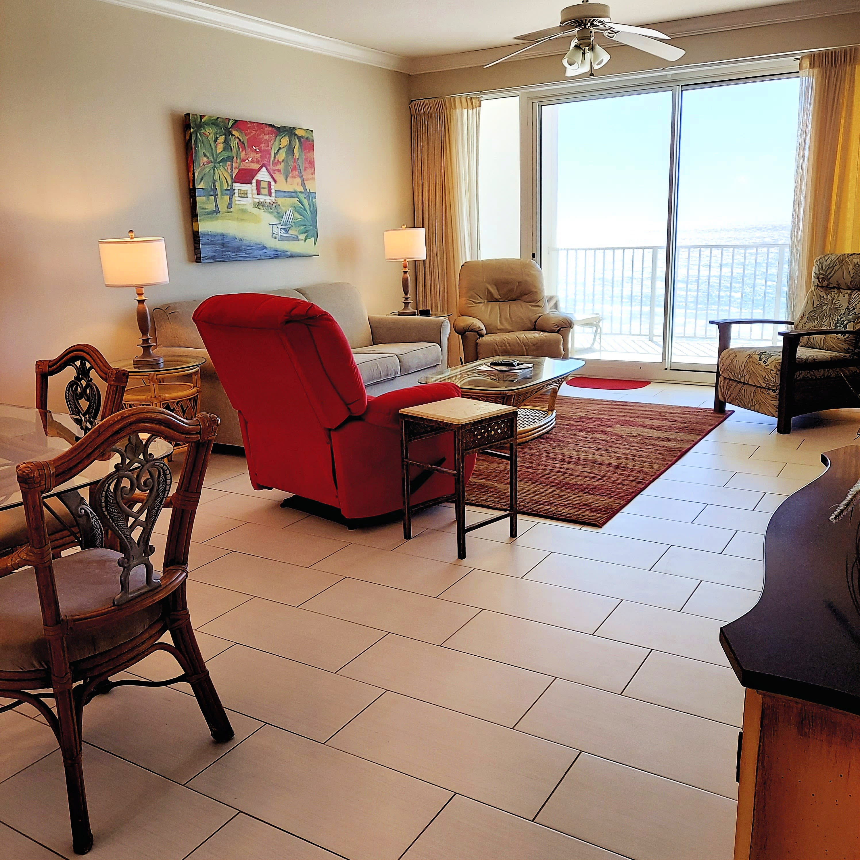 Dining Room to Living Room View