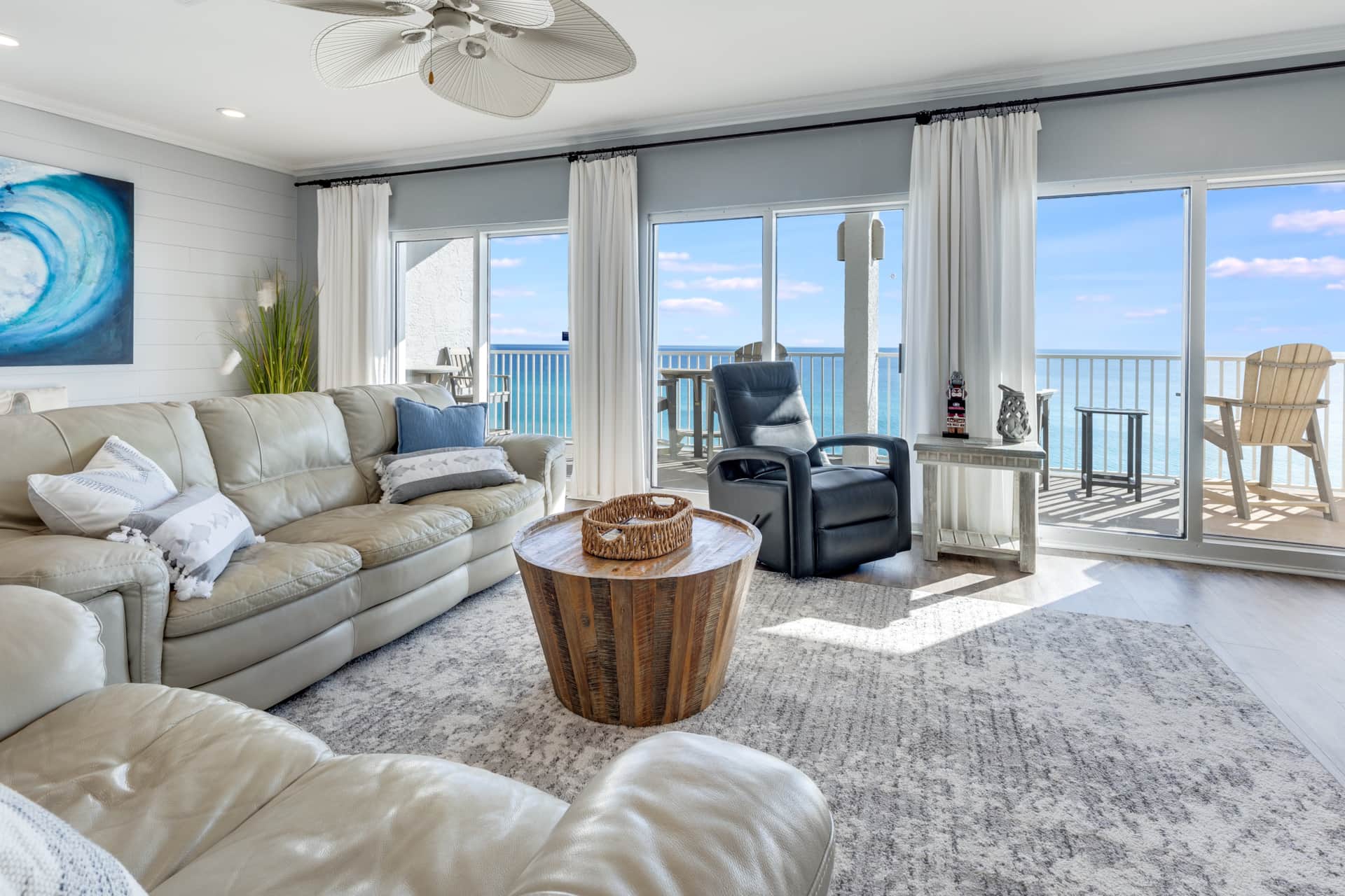 Incredible views throughout