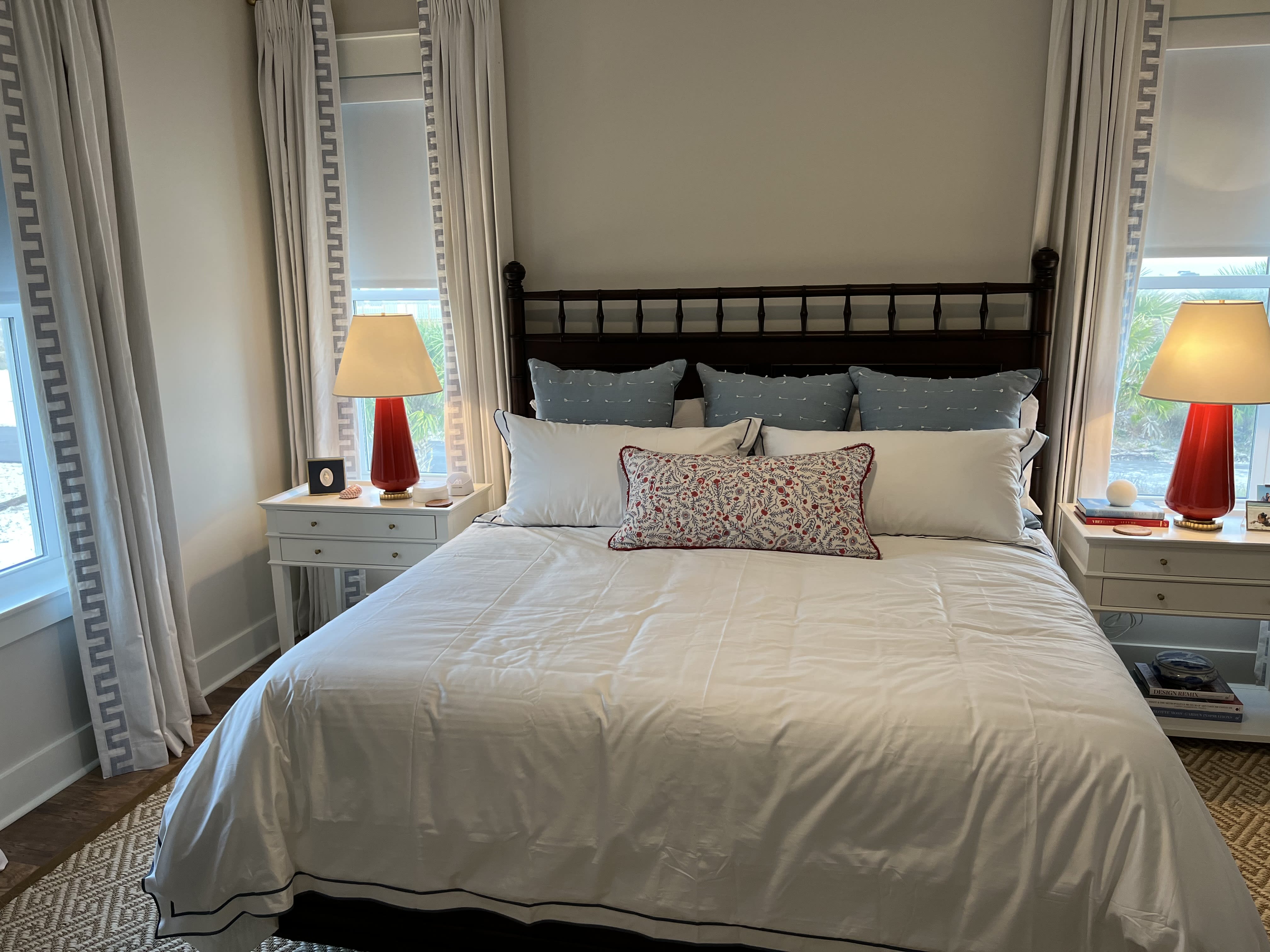 Master bedroom king bed