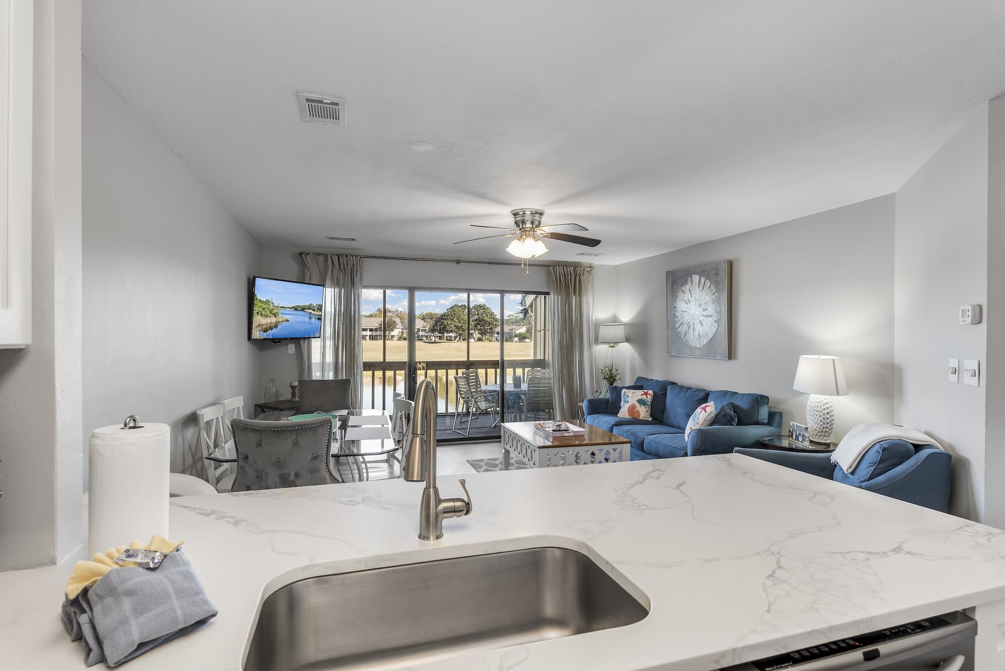 Open plan for easy entertaining