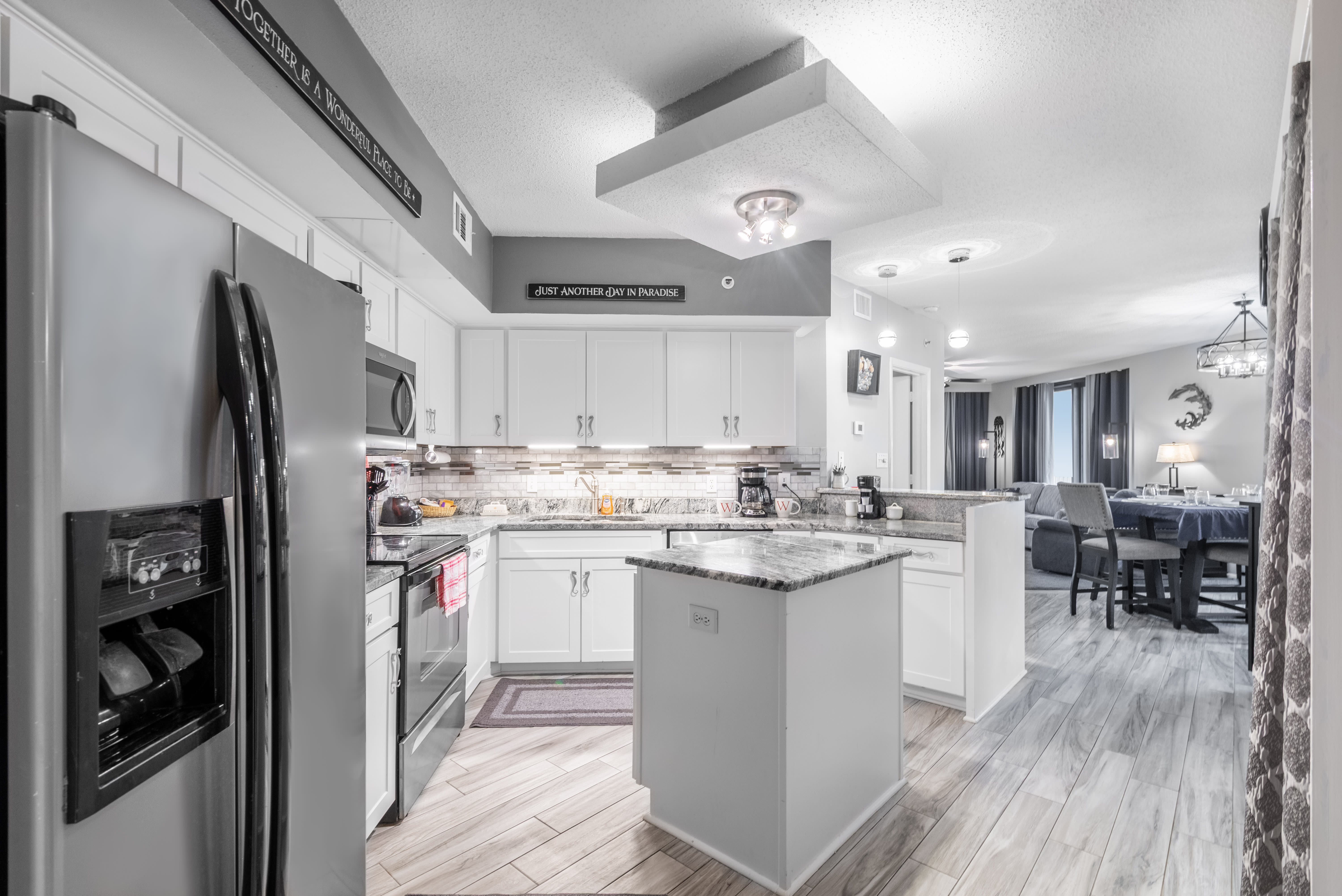 The best, well stocked kitchen you have ever encountered outside of your own!