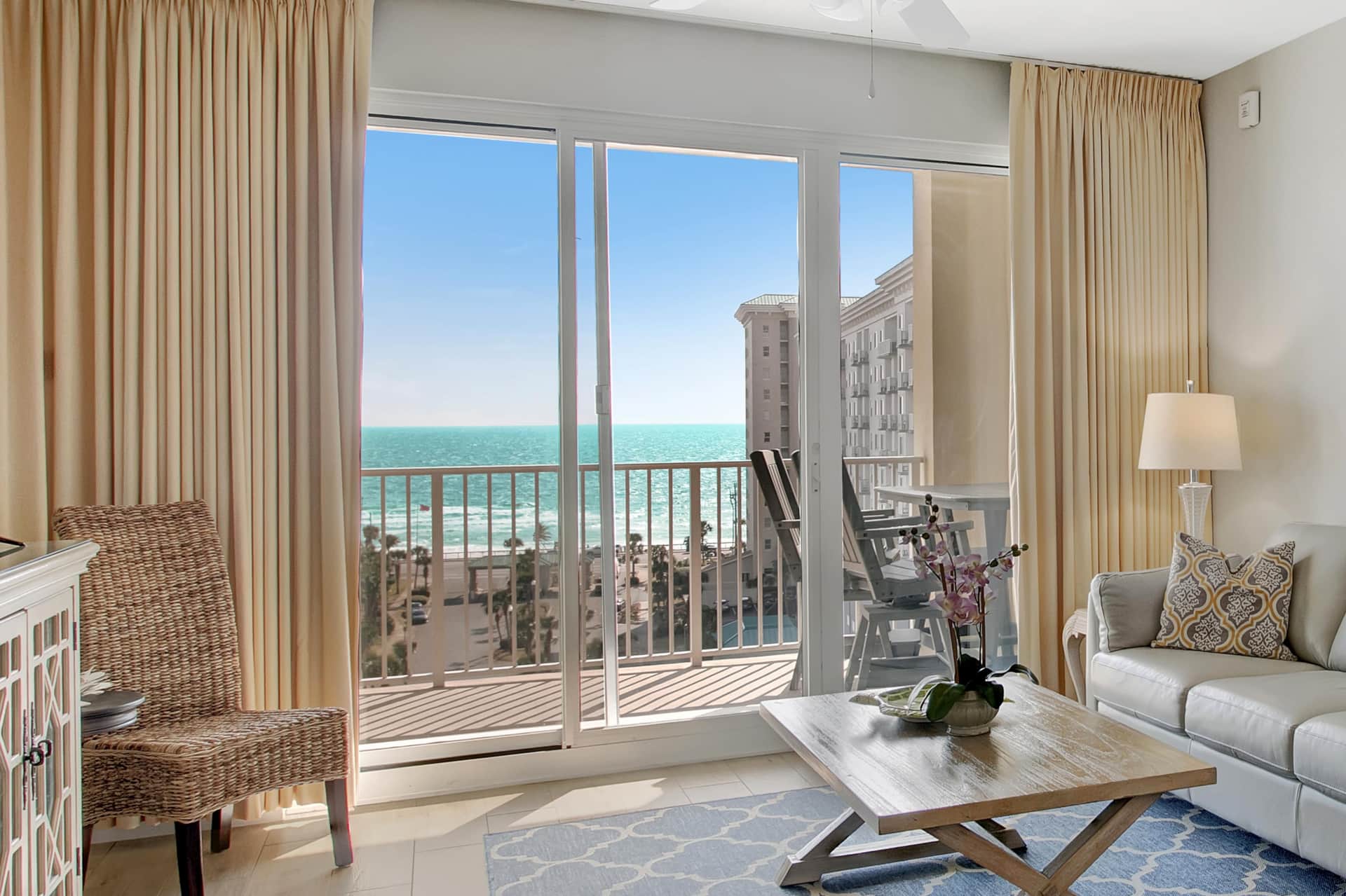 Spectacular view from the living room!