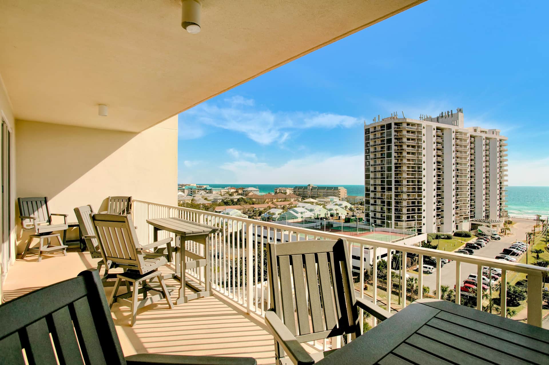 high end composite wood outdoor furnishings