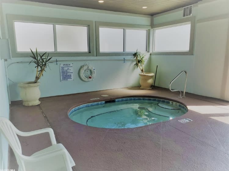 indoor hot tub