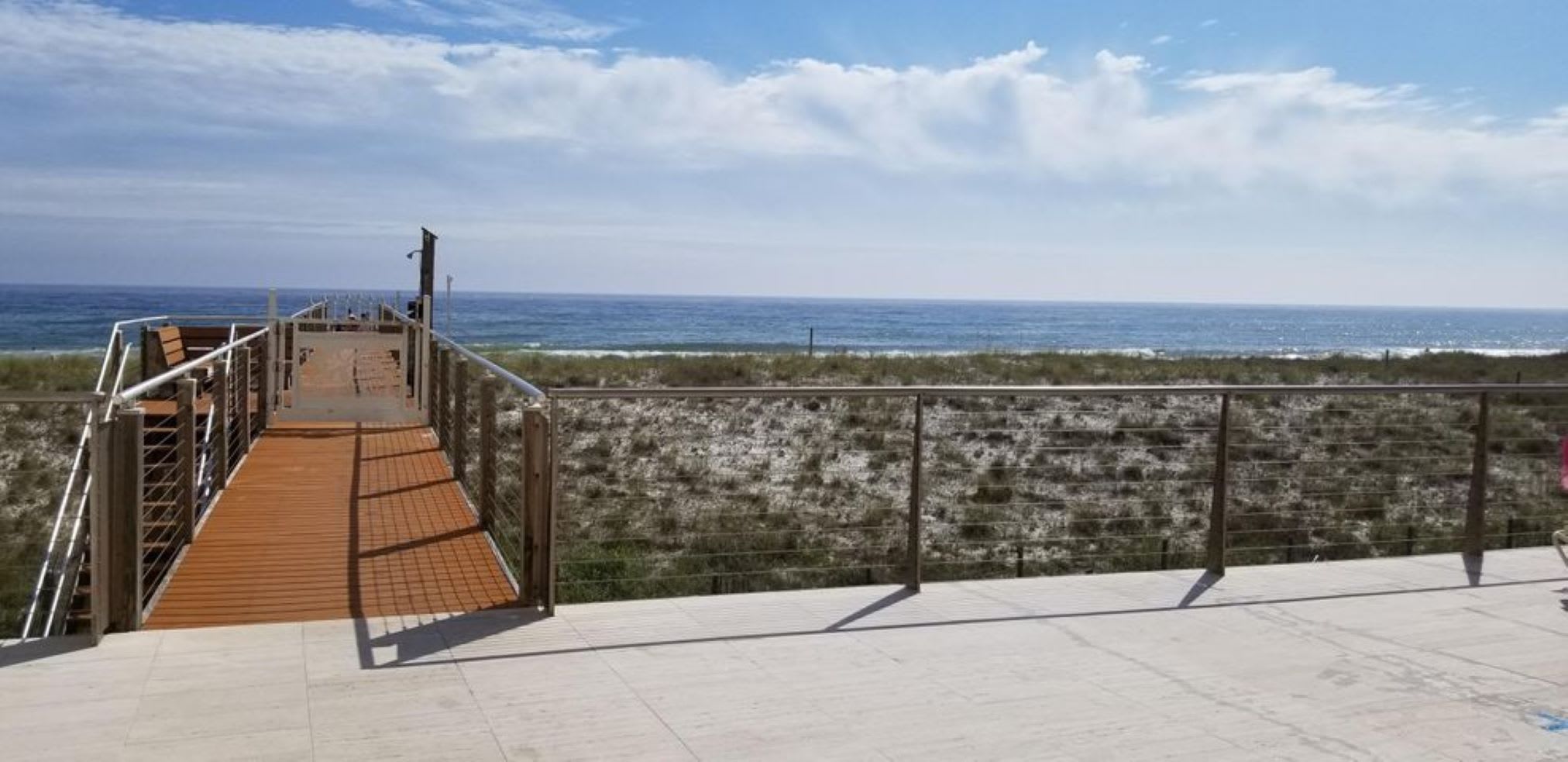 Walk over to the beach