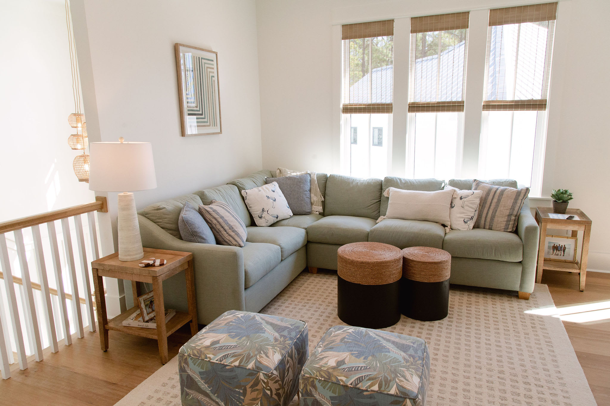 2nd floor living area - perfect kids hangout - adjacent to bunk room!