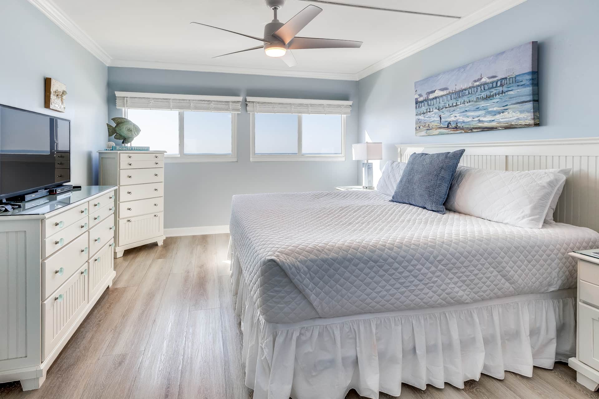 King master suite with a view!