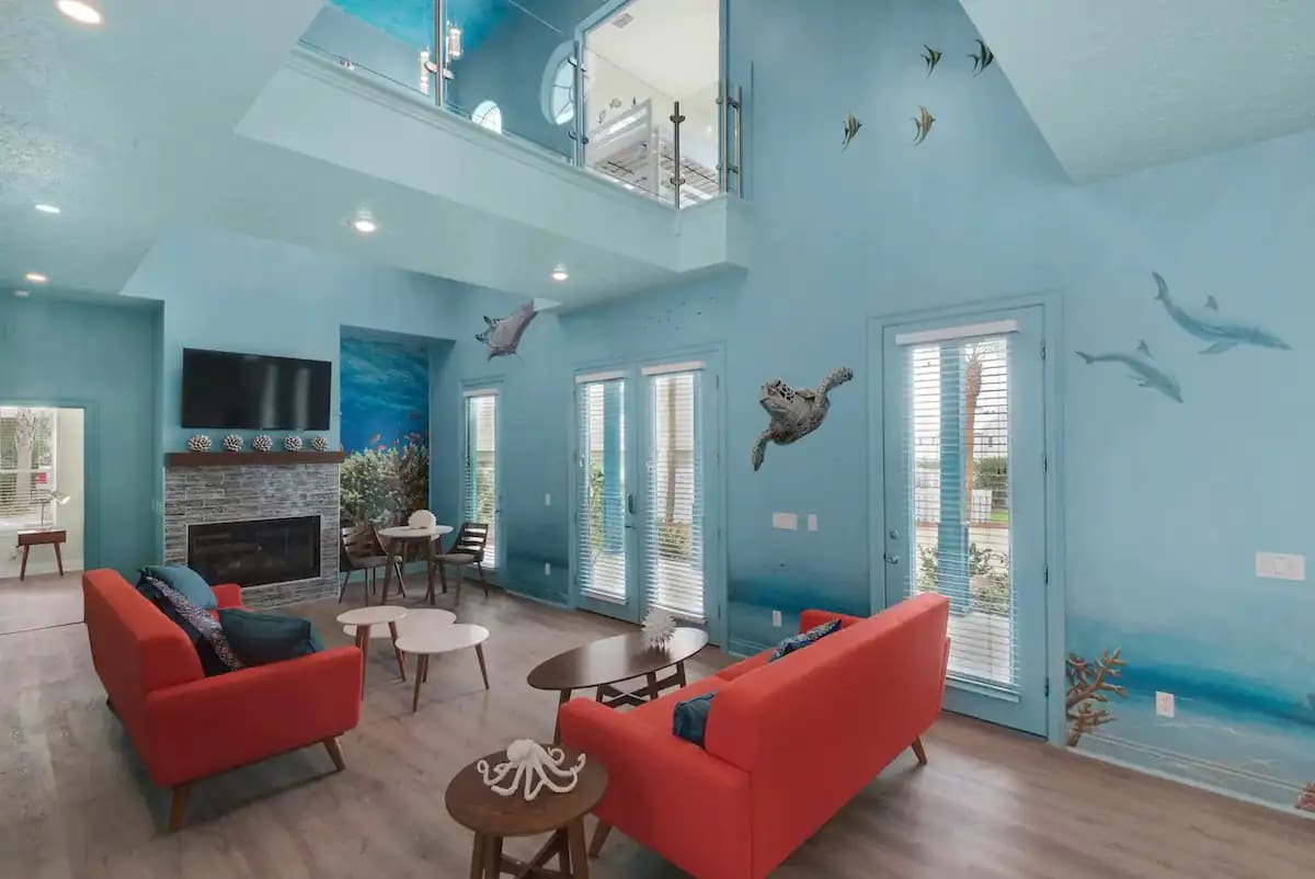 Aqua-6 Get ready for sensory overload! Aqua isn't your boring vacation rental.