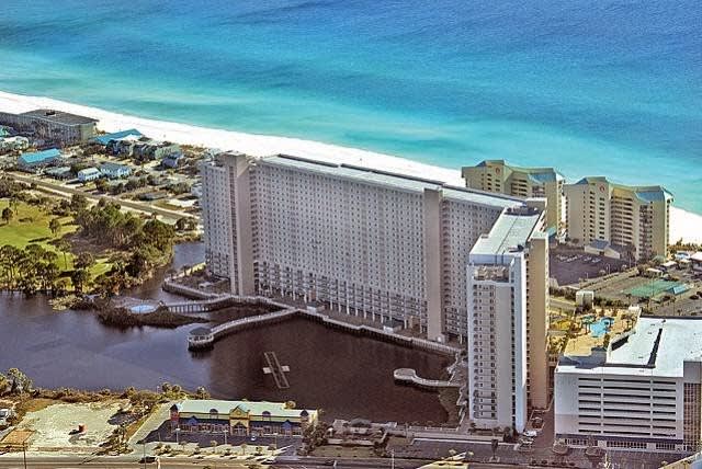 Ariel view of the resort
