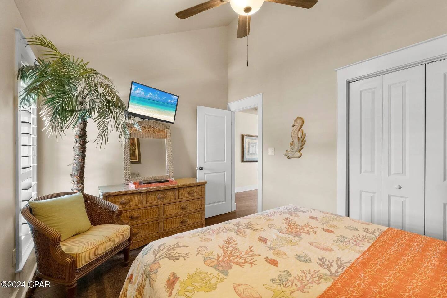 Bedroom 1 with a king bed-Sleeps 2