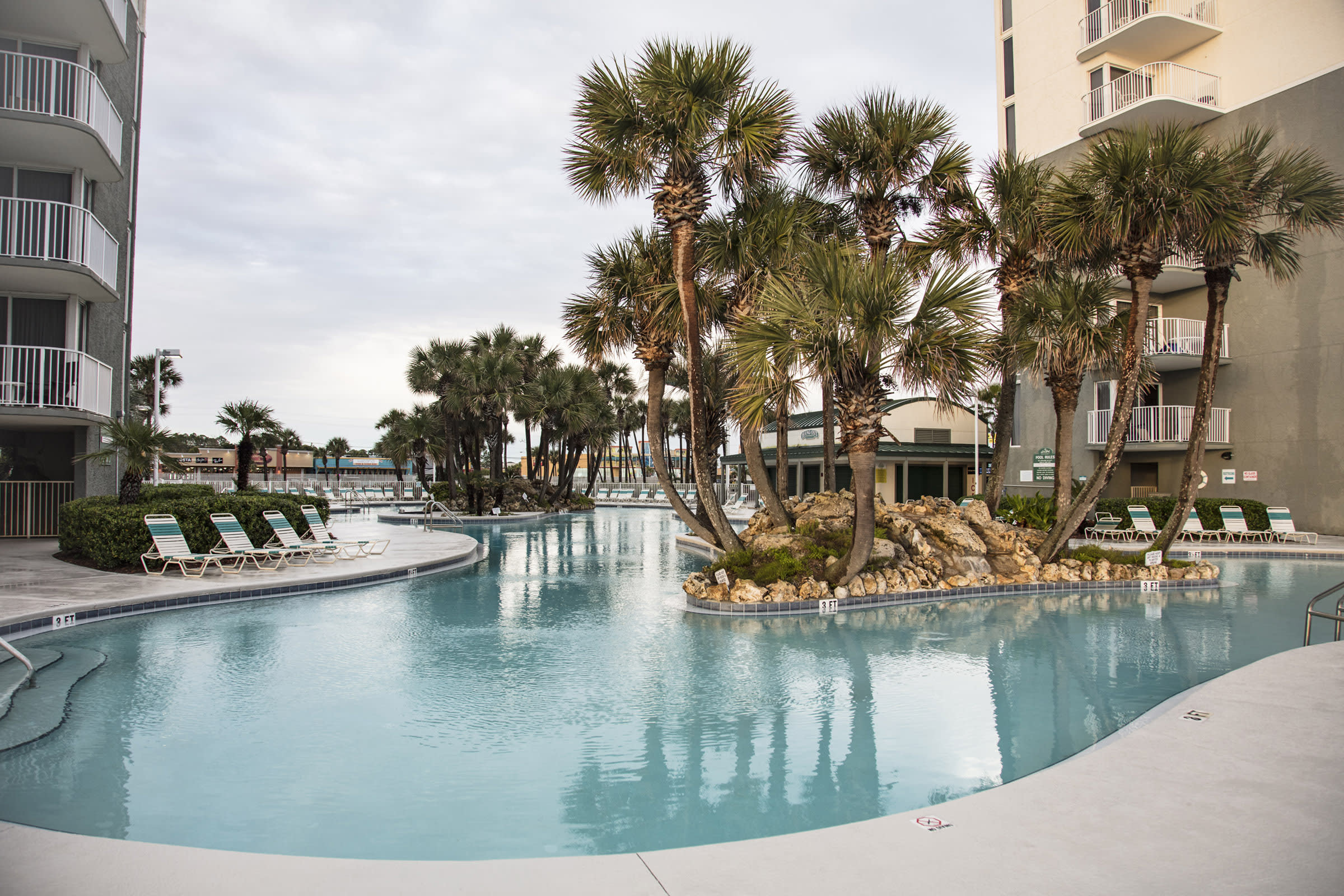 Large Lagoon Pool and 2 smaller pols that are heated in the colder months!~