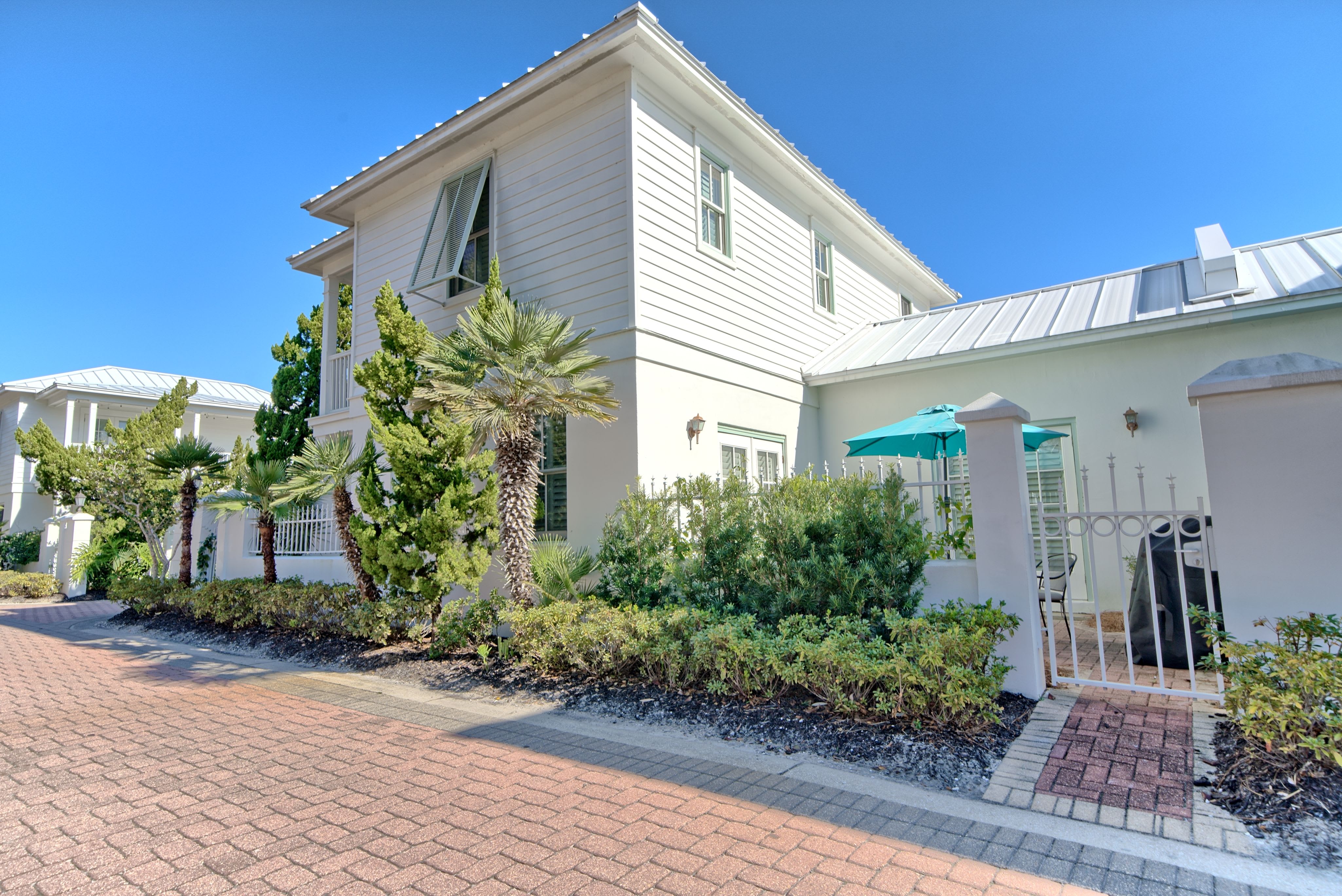 so close to the beach you can hear the waves from your patio