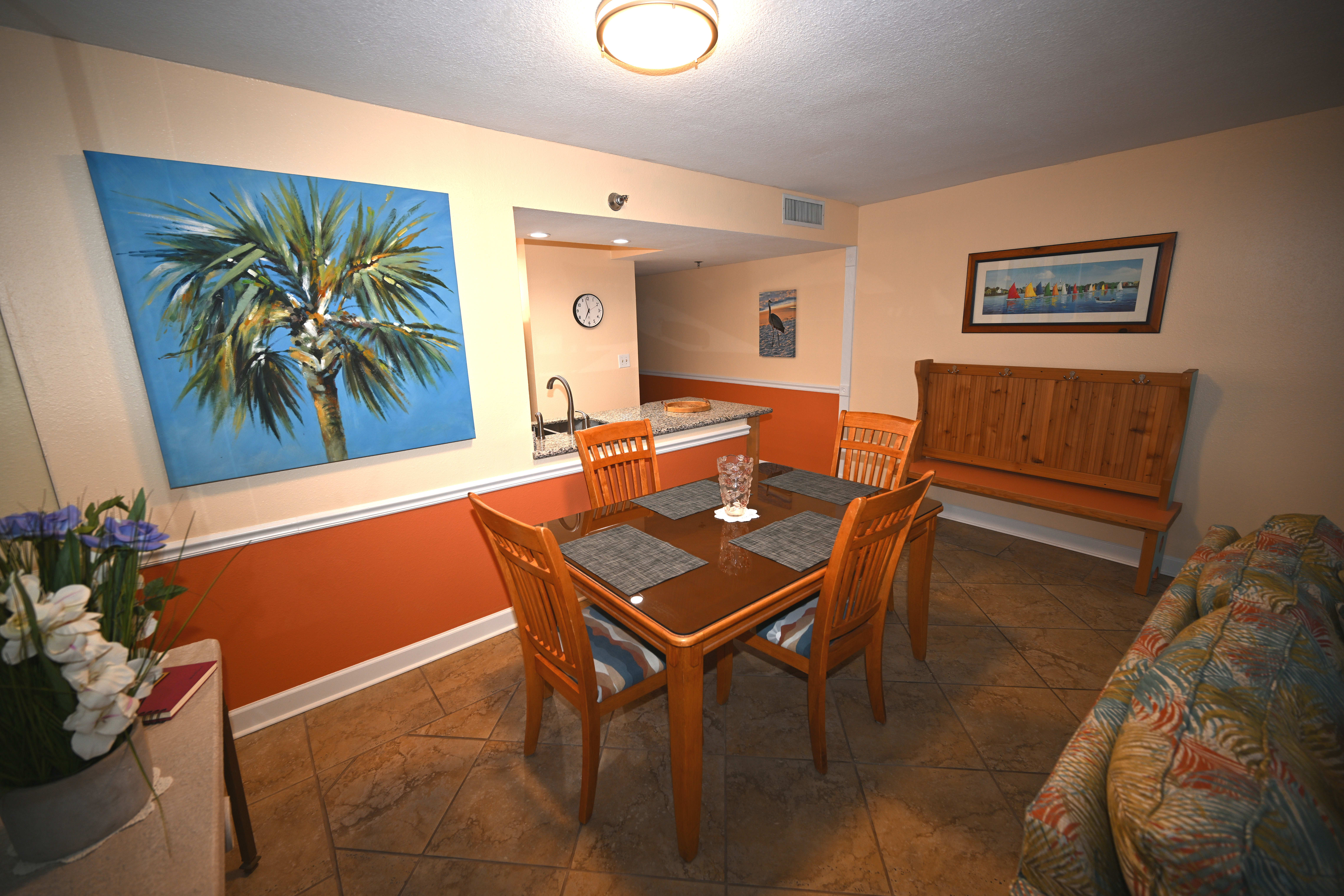 View of dining area Perdido Sun Condo 906