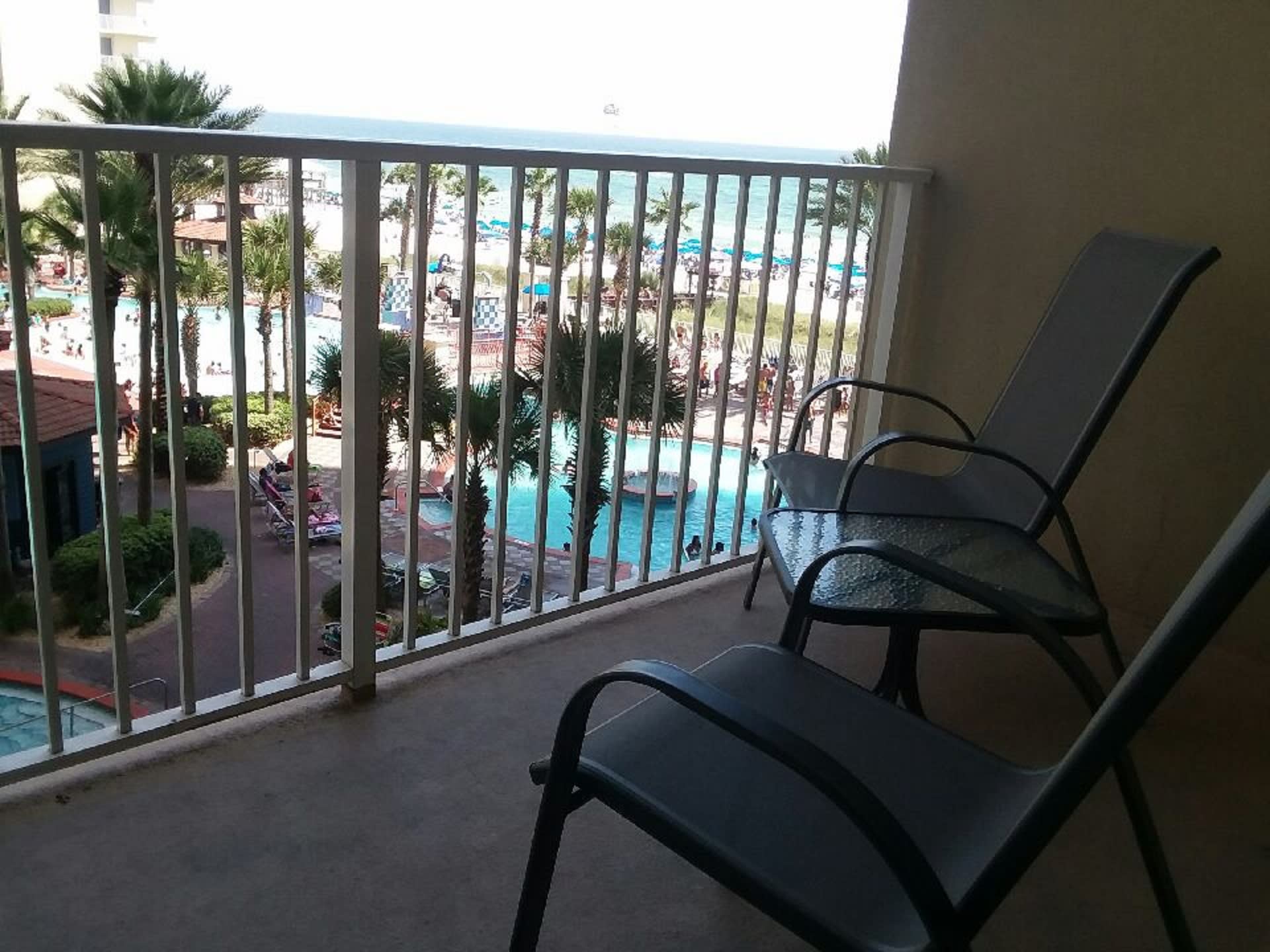 Your view from balcony!