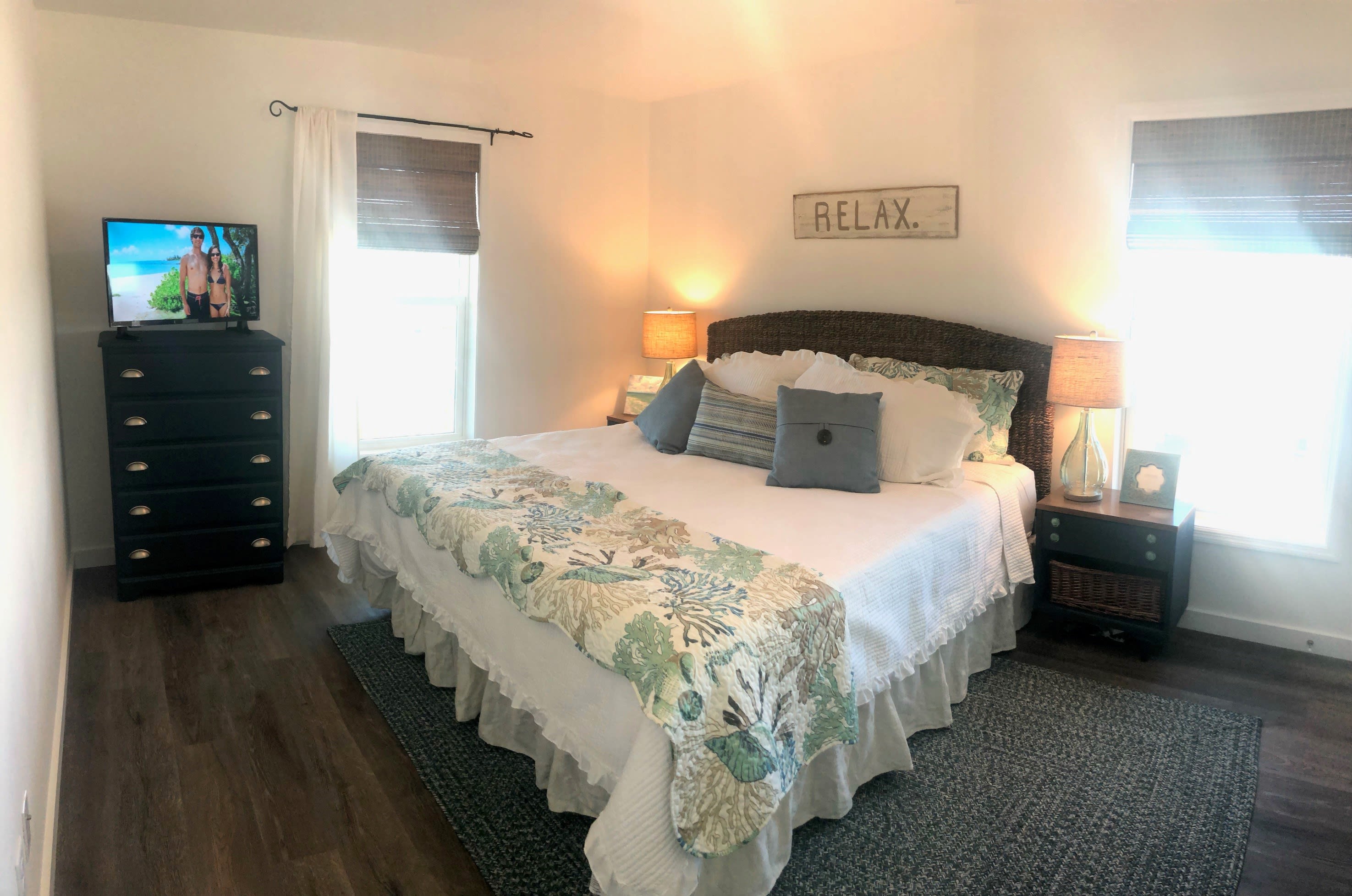 upstairs king with gulf view