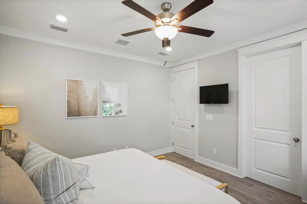 Master Bedroom with King Size Bed