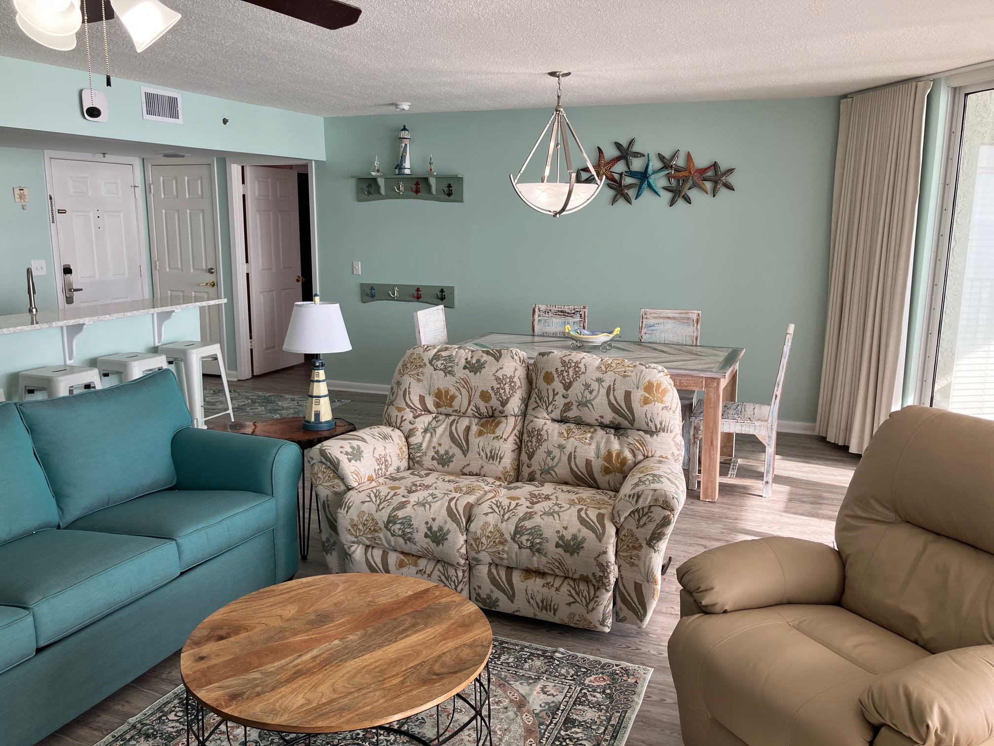 Reclining Love Seat and sofa bed