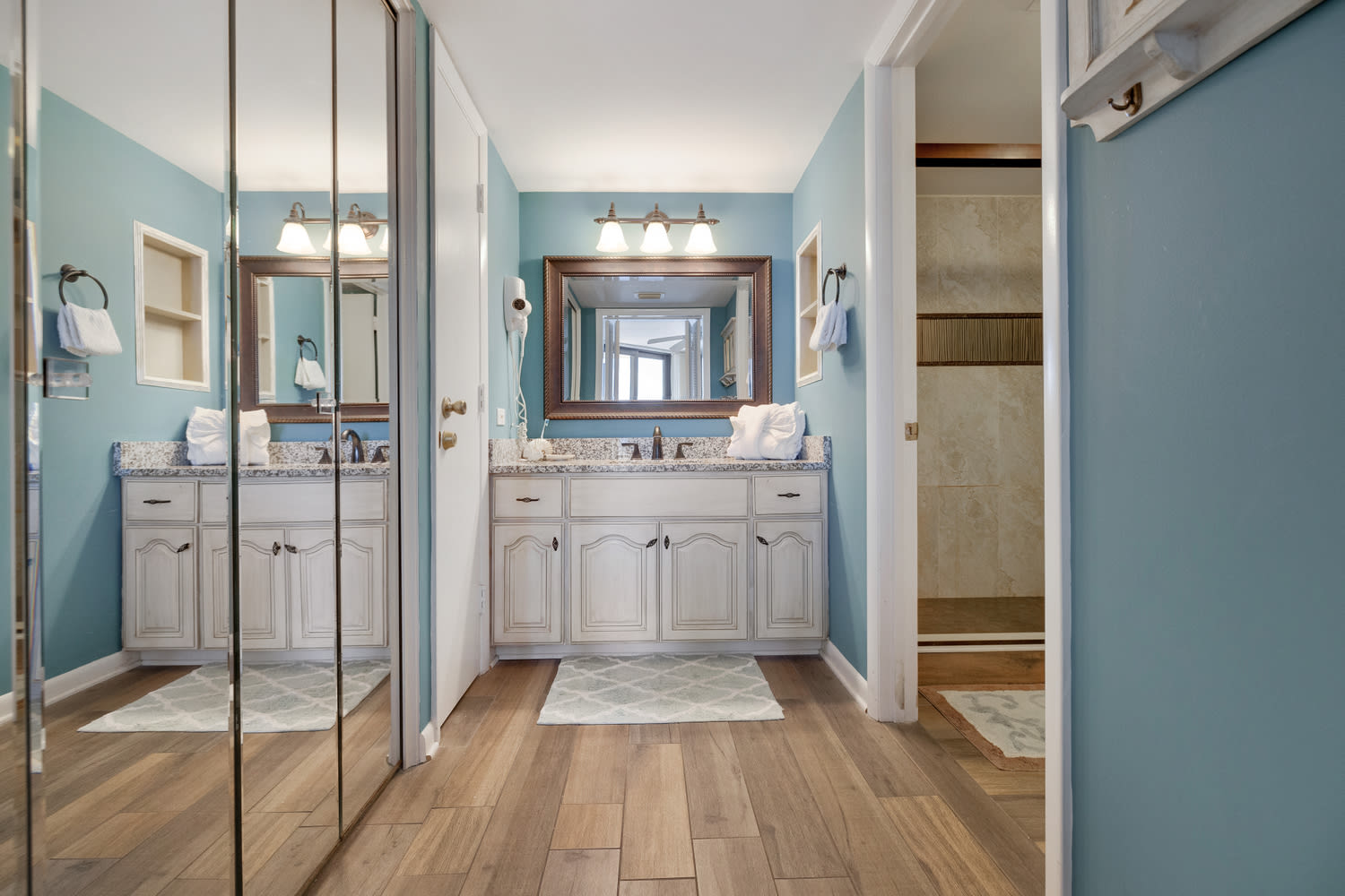 Master bath entry