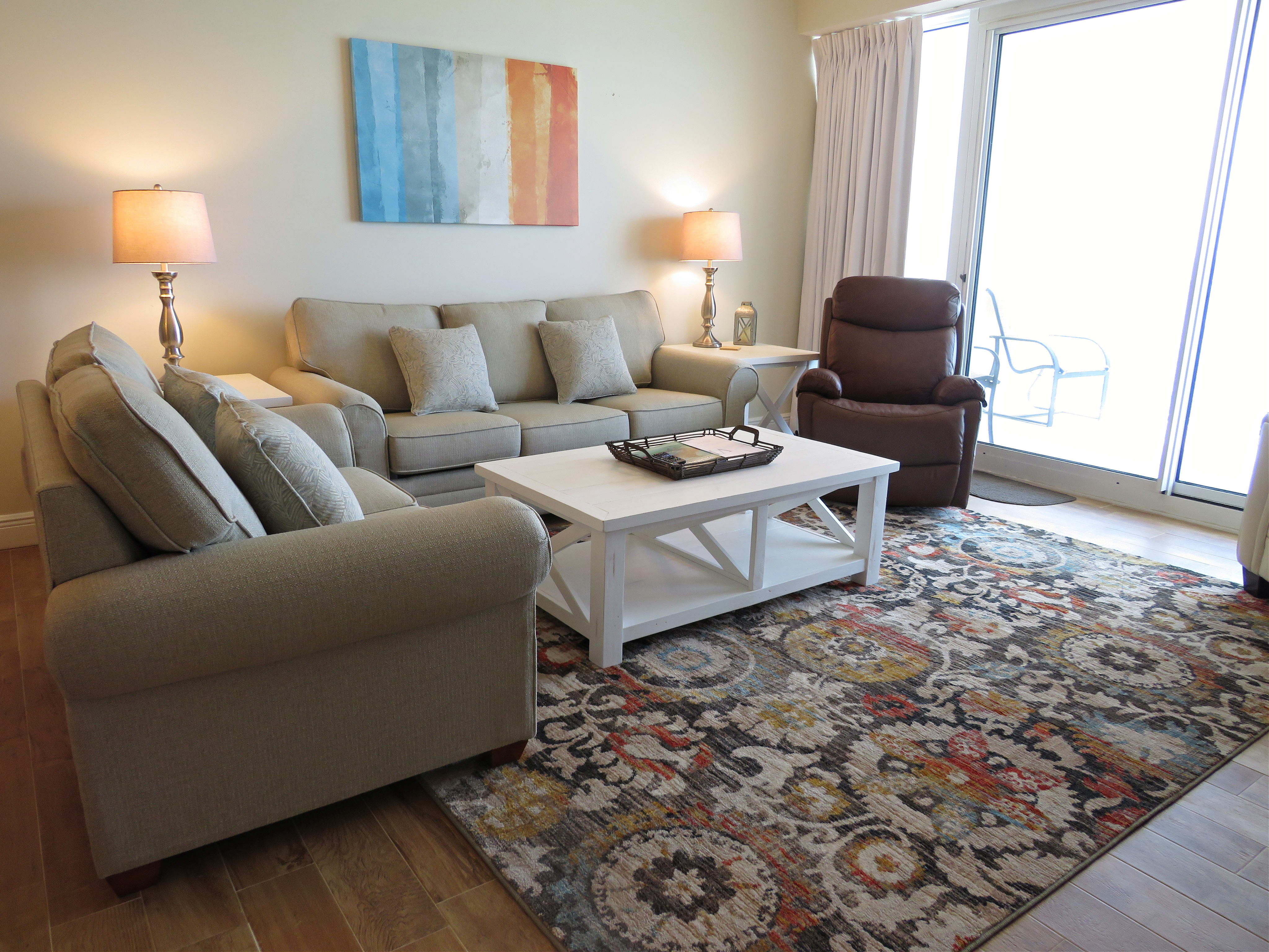 Gulf Front Living Room