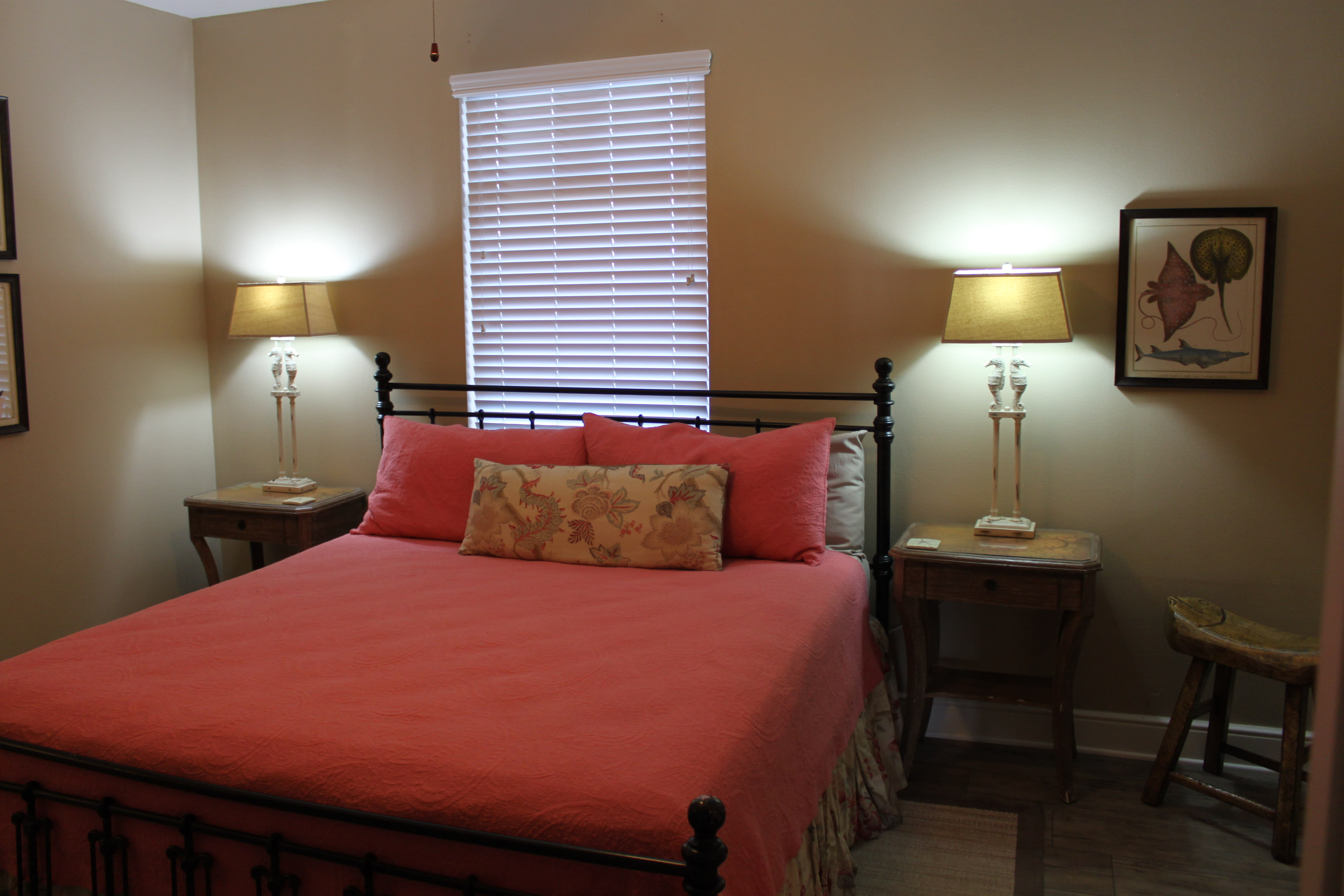 2nd Master Bed Room - King bed in a large room