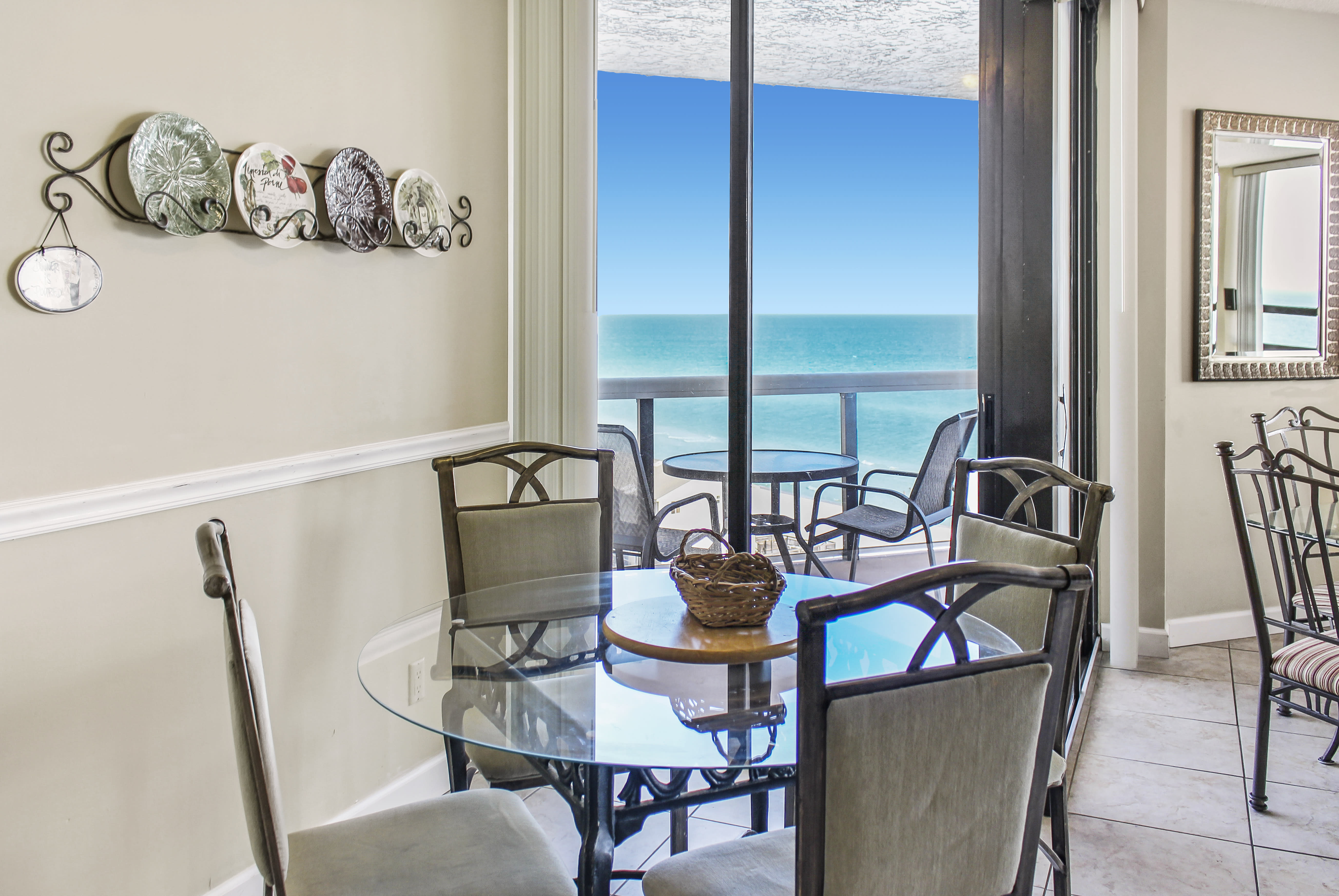 ...and the Balcony table seats 4 more!