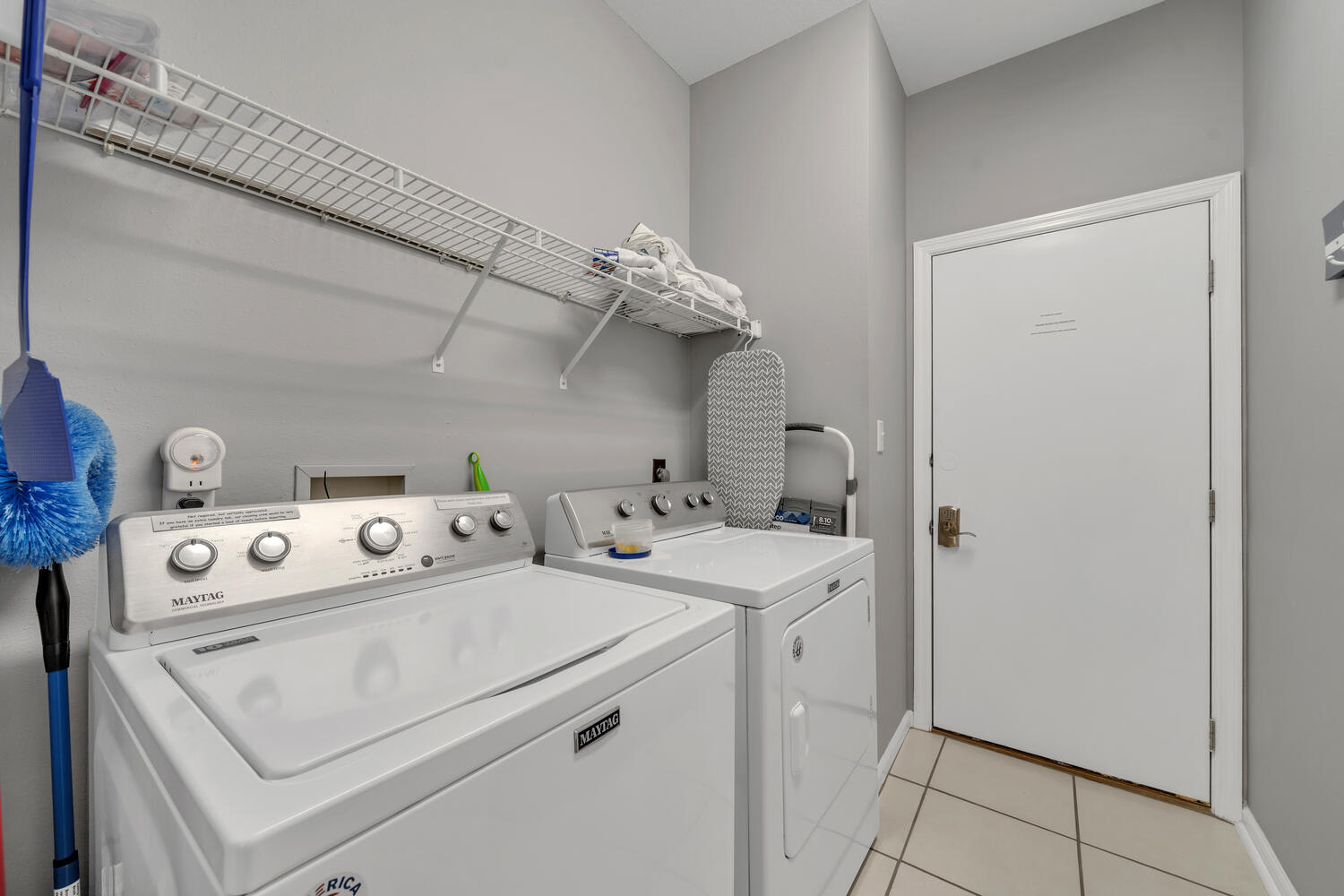 Full size washer and dryer!