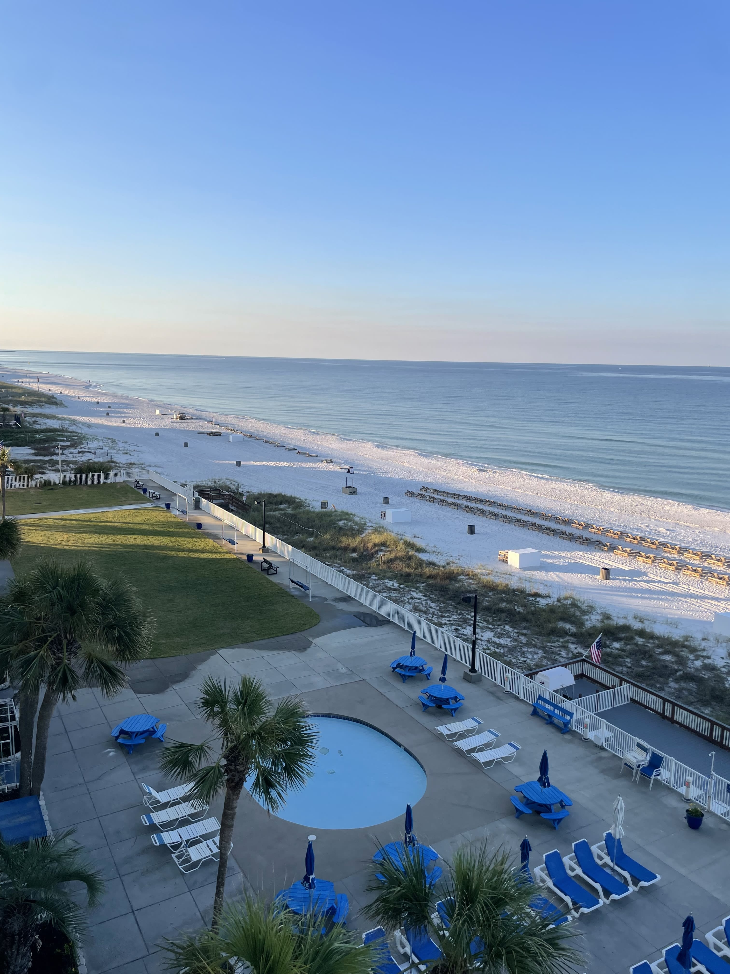 Sunrise View - East View off Balcony - Kiddy pool