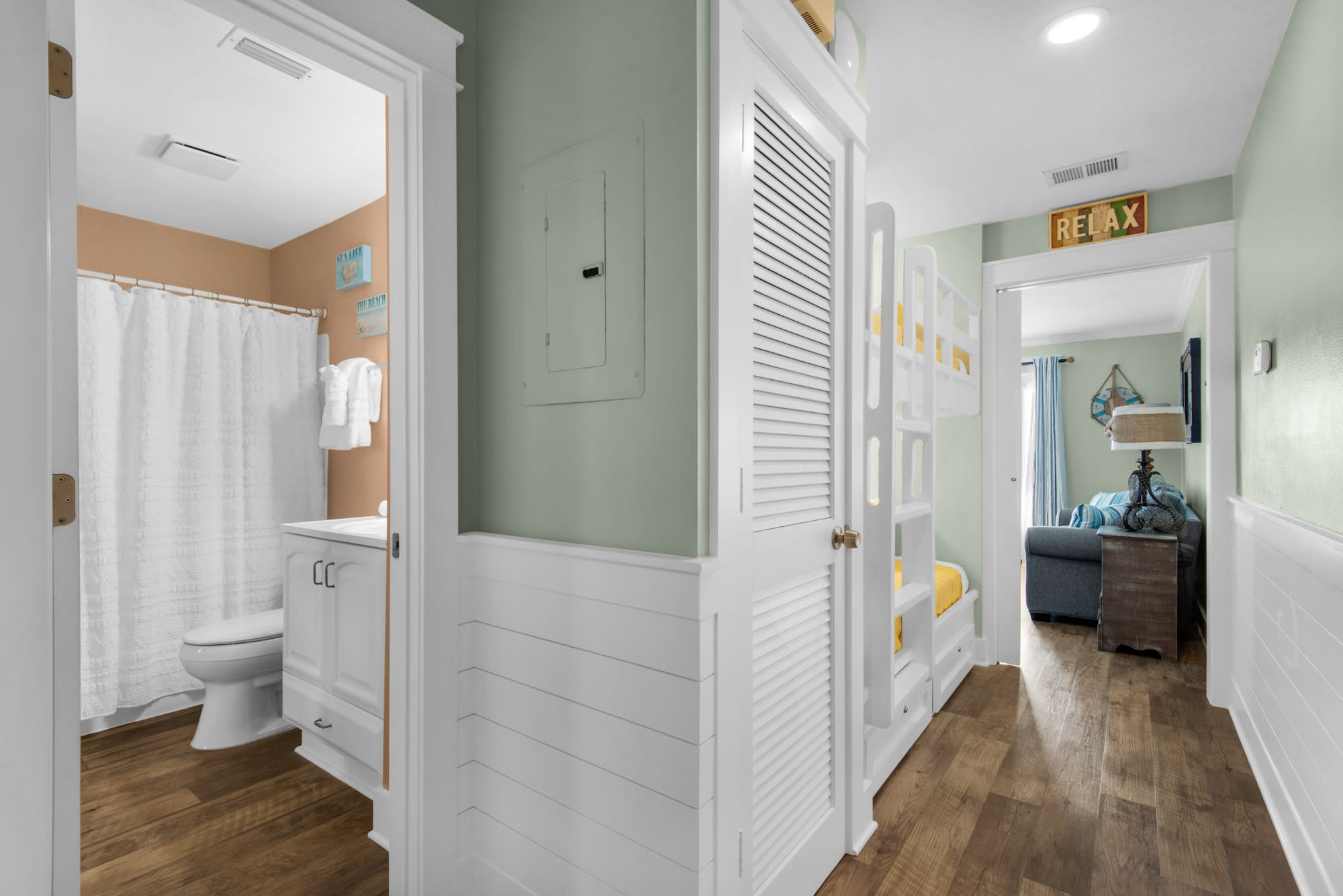 Entrance to full bath