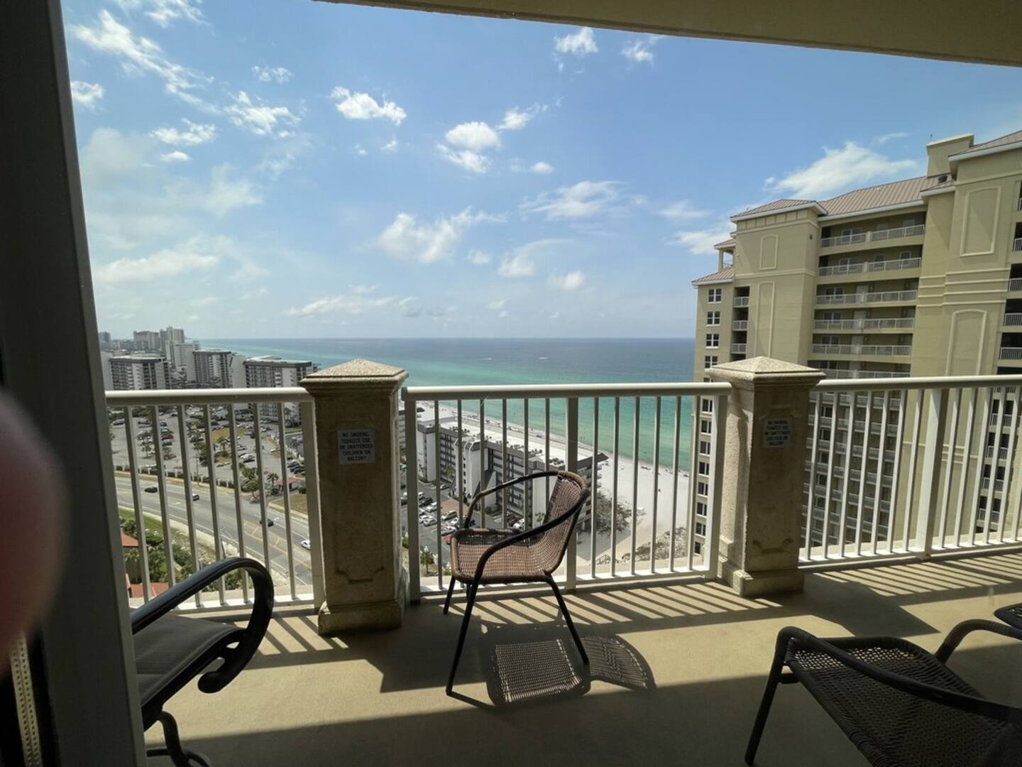 View from the balcony