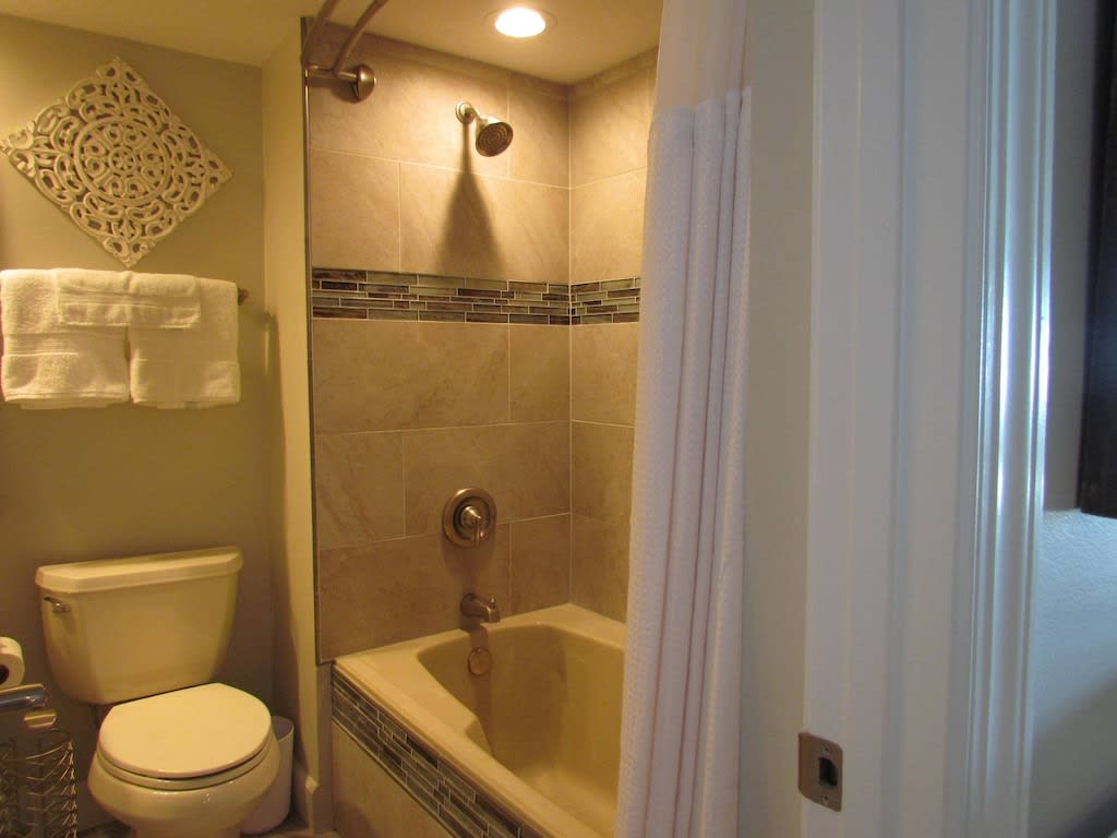 Bath #2 tub/shower Bath #2 tub/shower