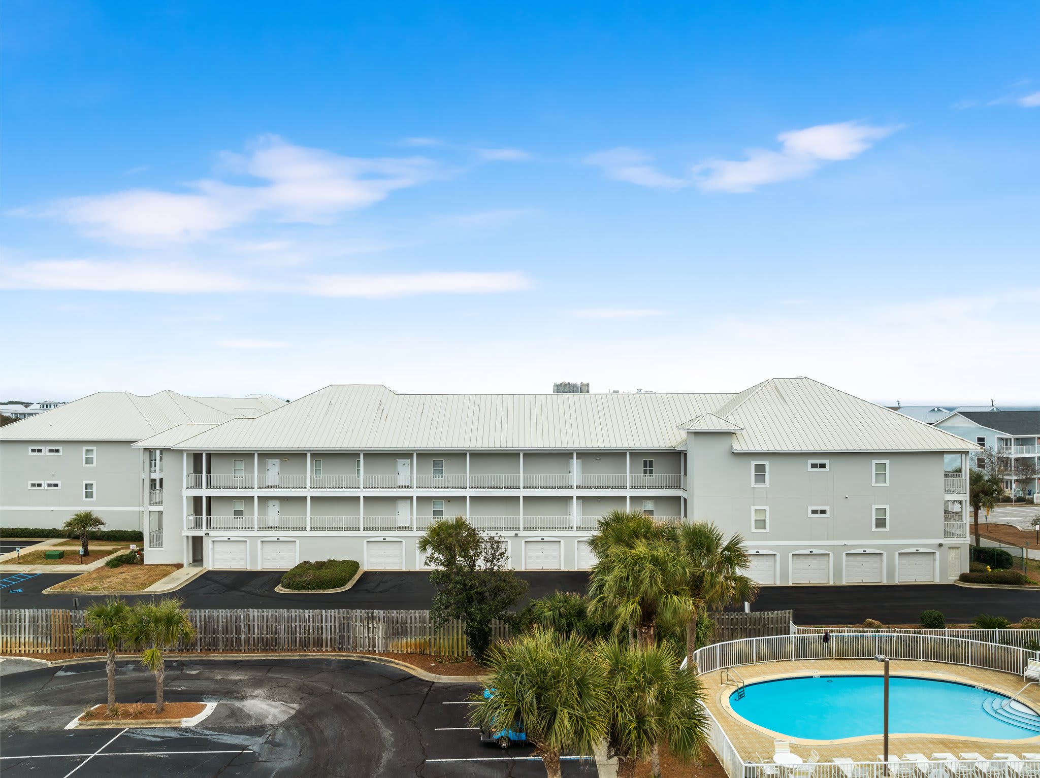 Sky view of Building C