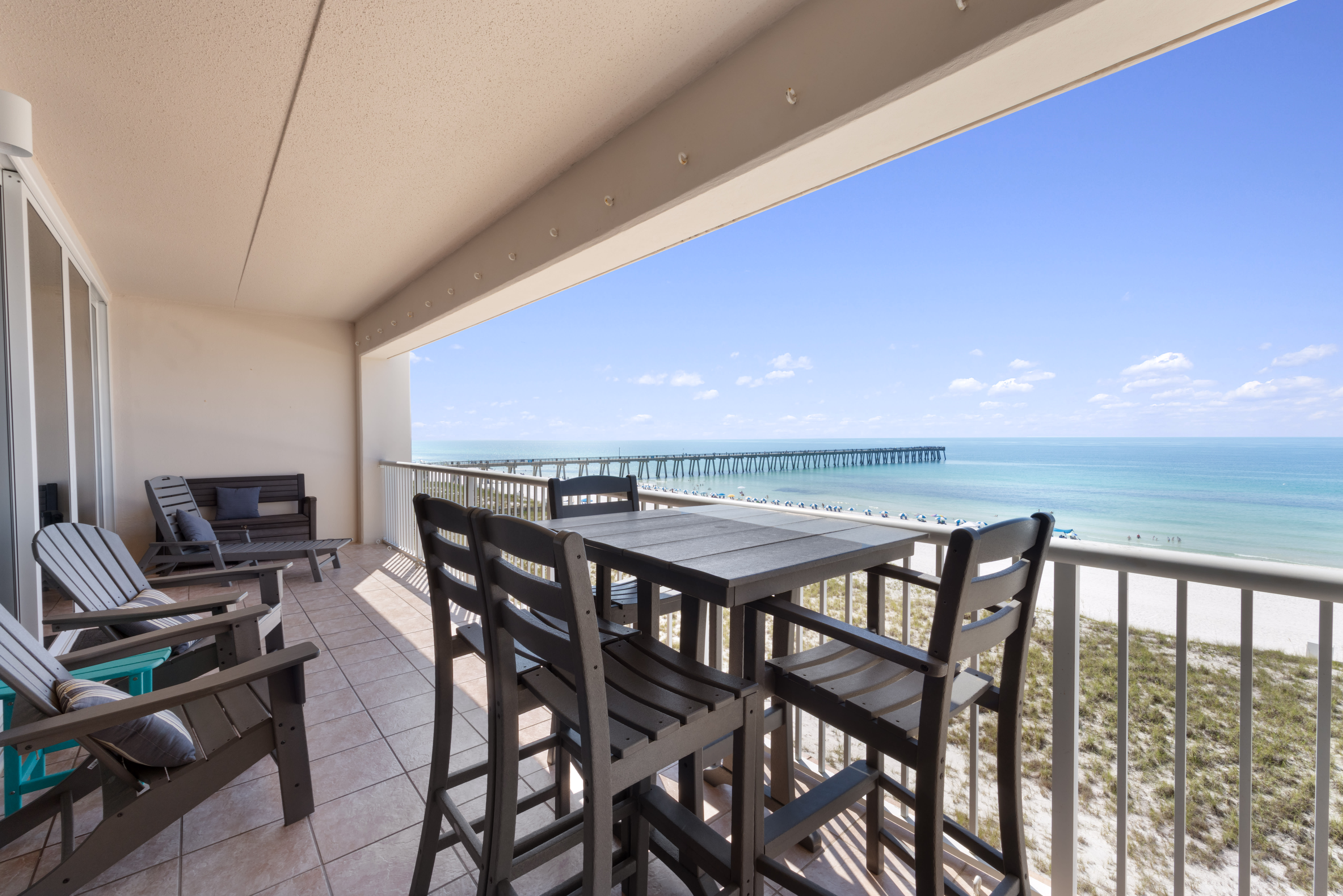 Private Balcony with Access from Living Room and Master with Gorgerous Views