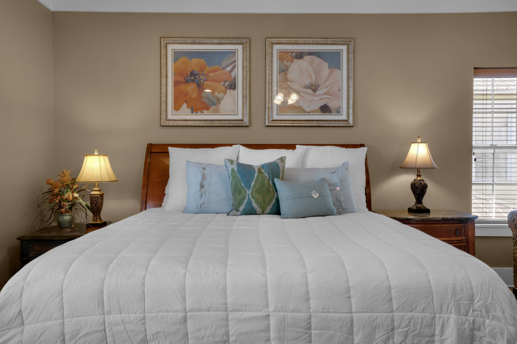 Relax in the master suite!