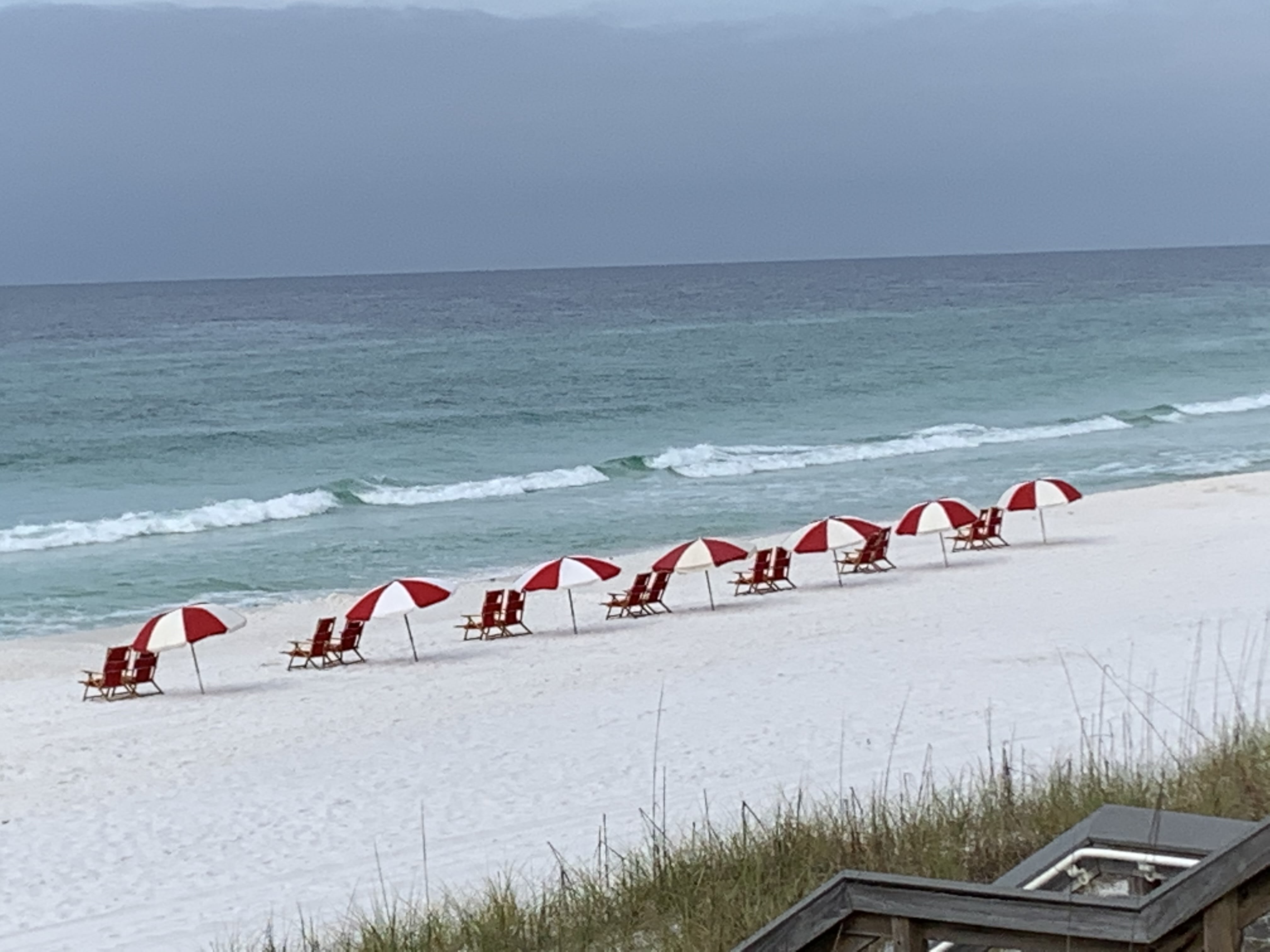 Beach Chair Service is INCLUDED in season for Blue Surf 10A!