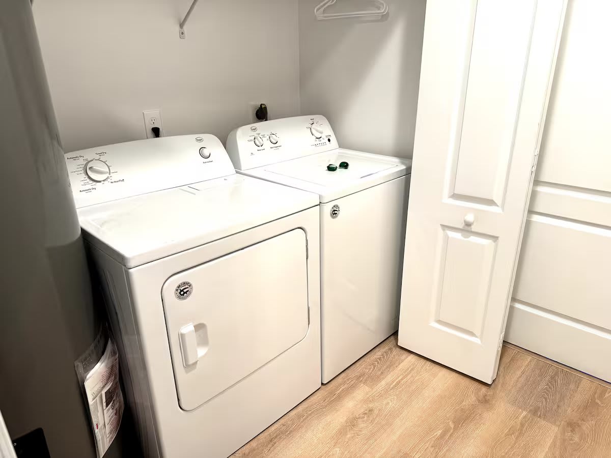 Washer and Dryer