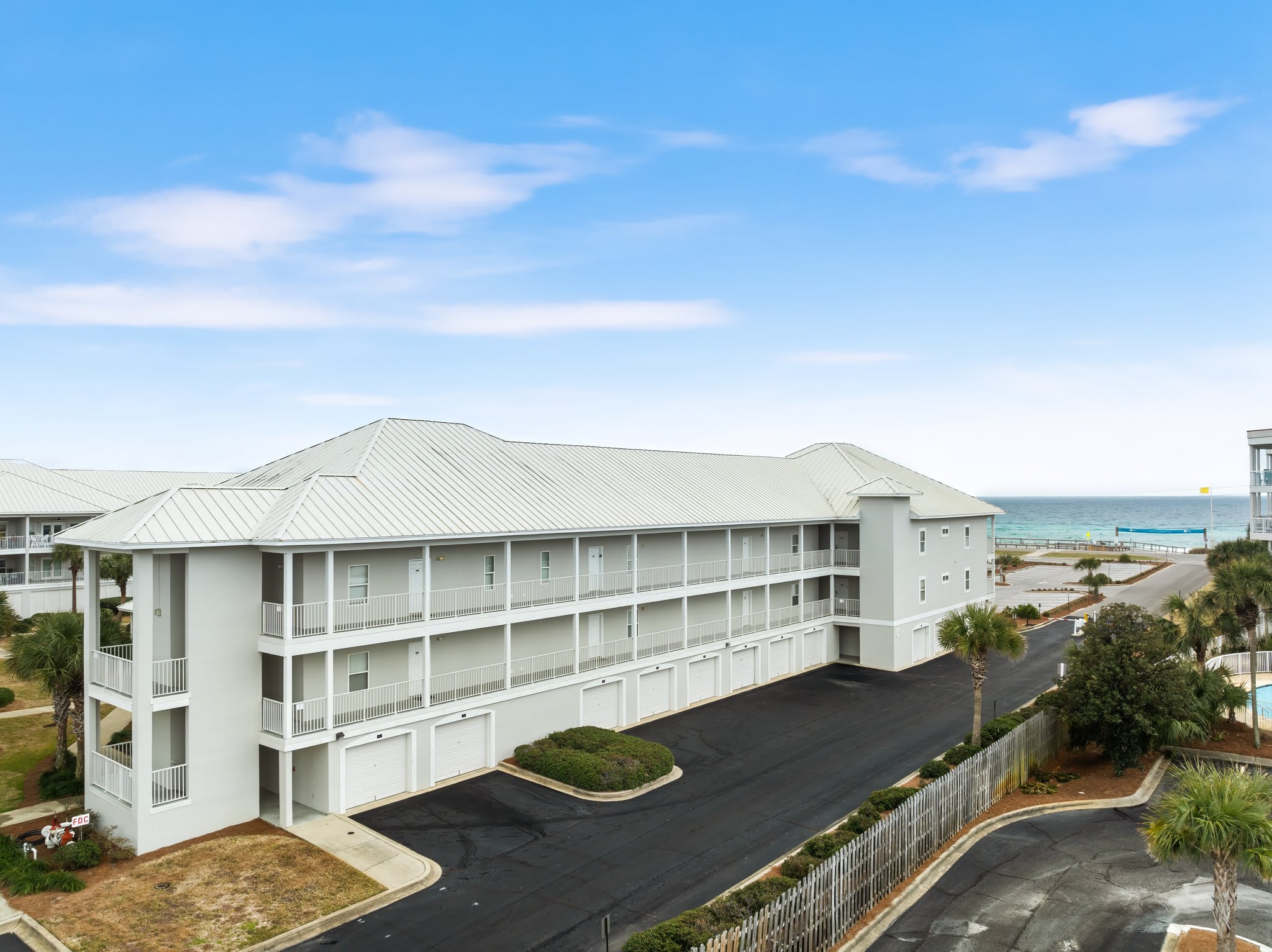 Birds-eye view of building C