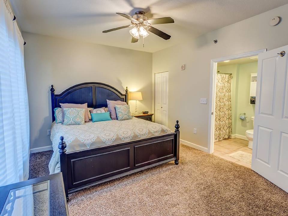 Master with comfortable king bed!