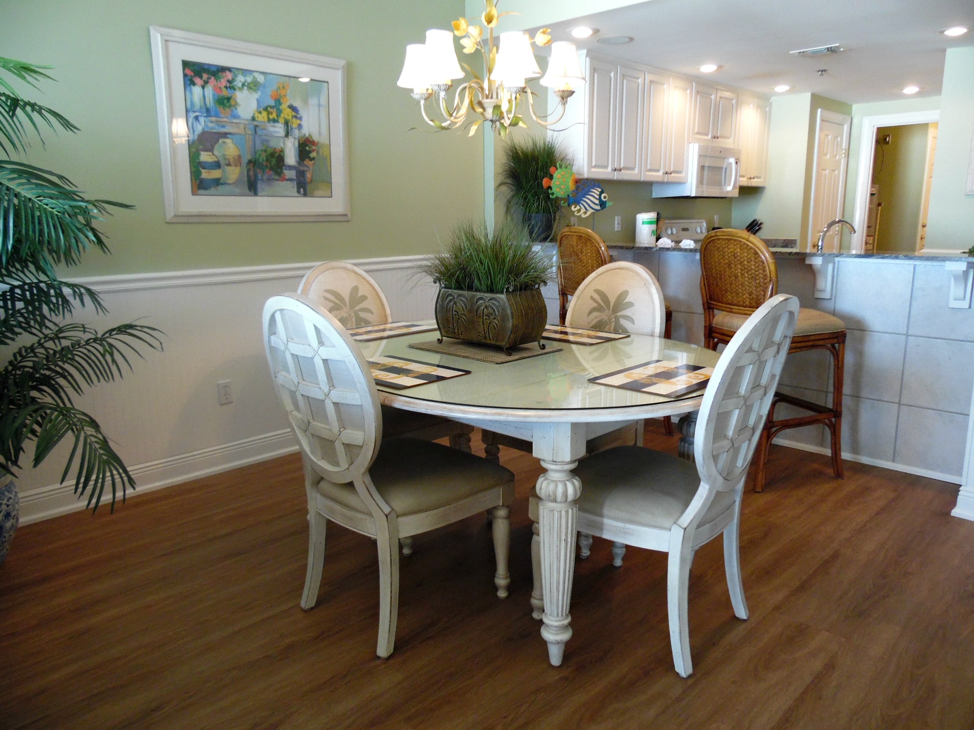 Dining Room View To Kitchen