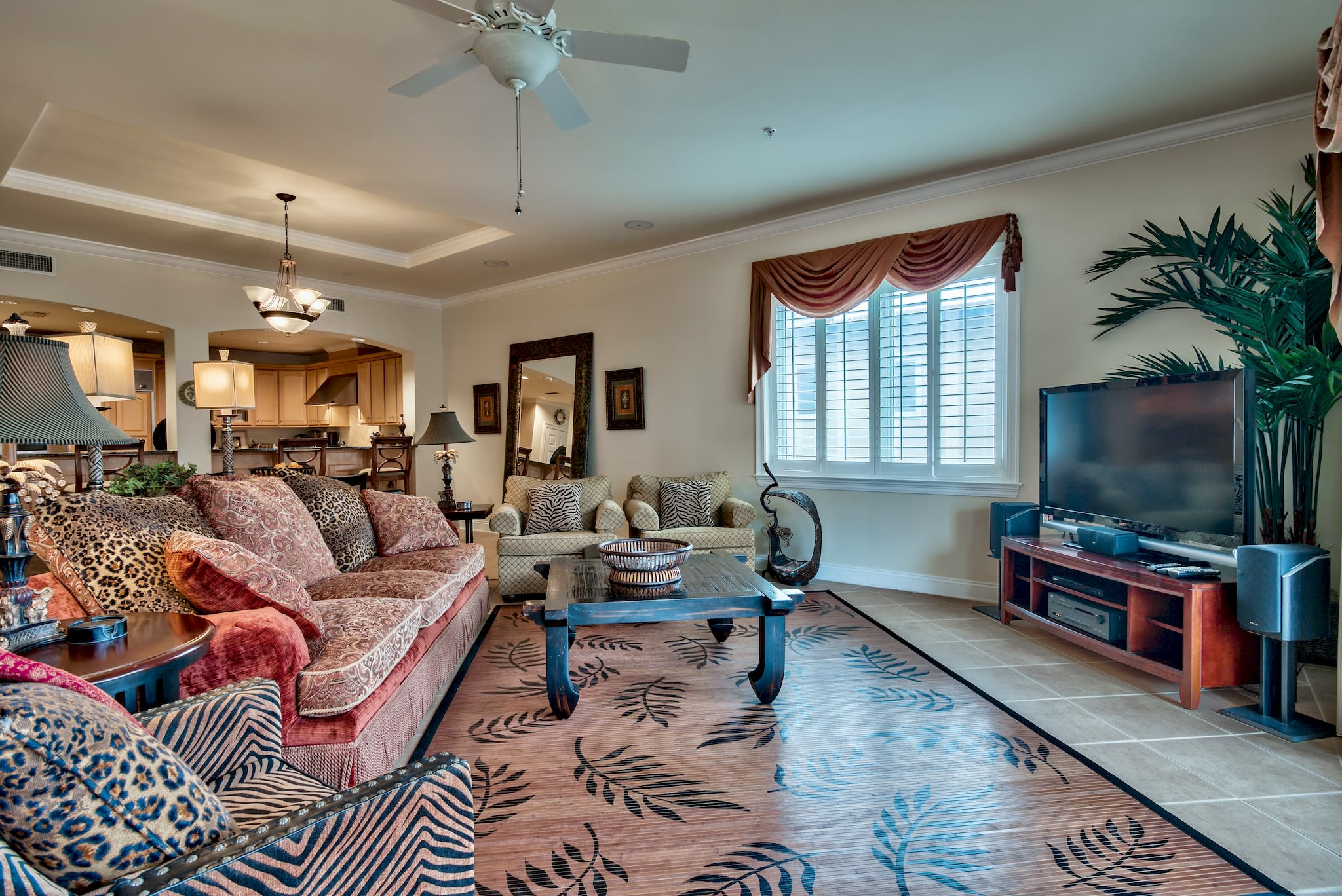 Side Window  with view down Coast