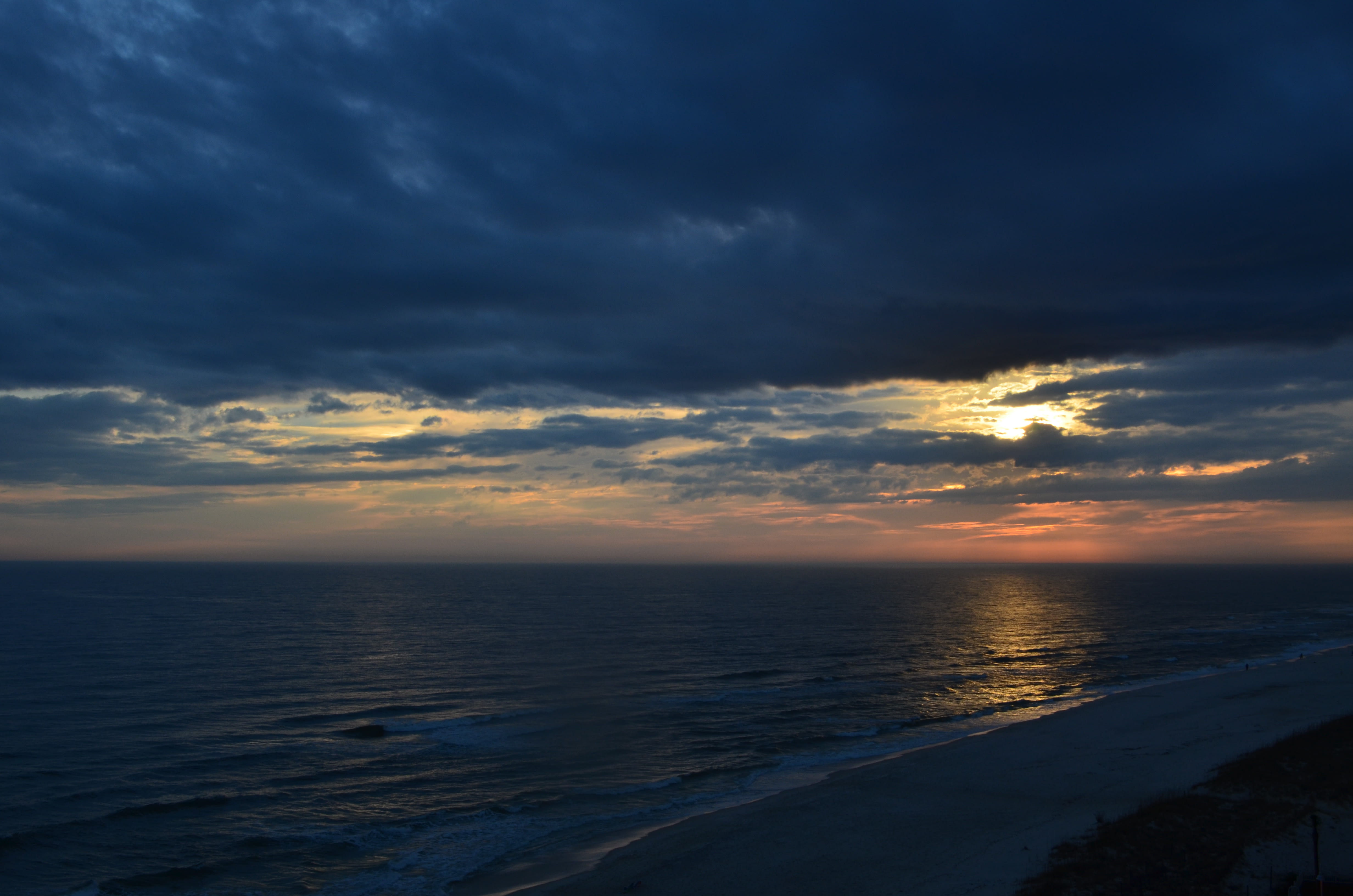 Beautiful evening beach sunset from Perdido Sun Condo 906