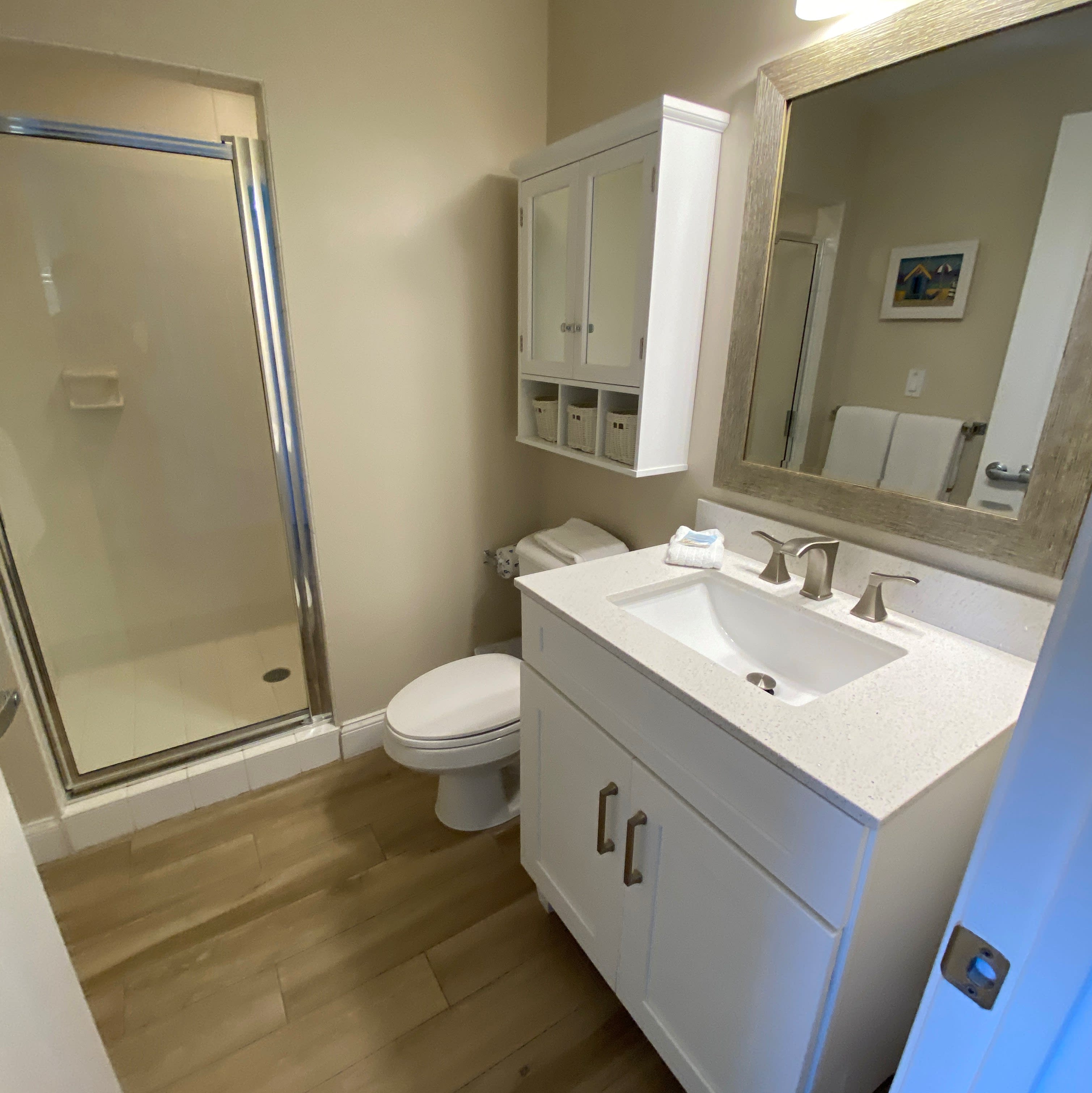 Bedrm 3- has a full private bathroom with walk-in shower.