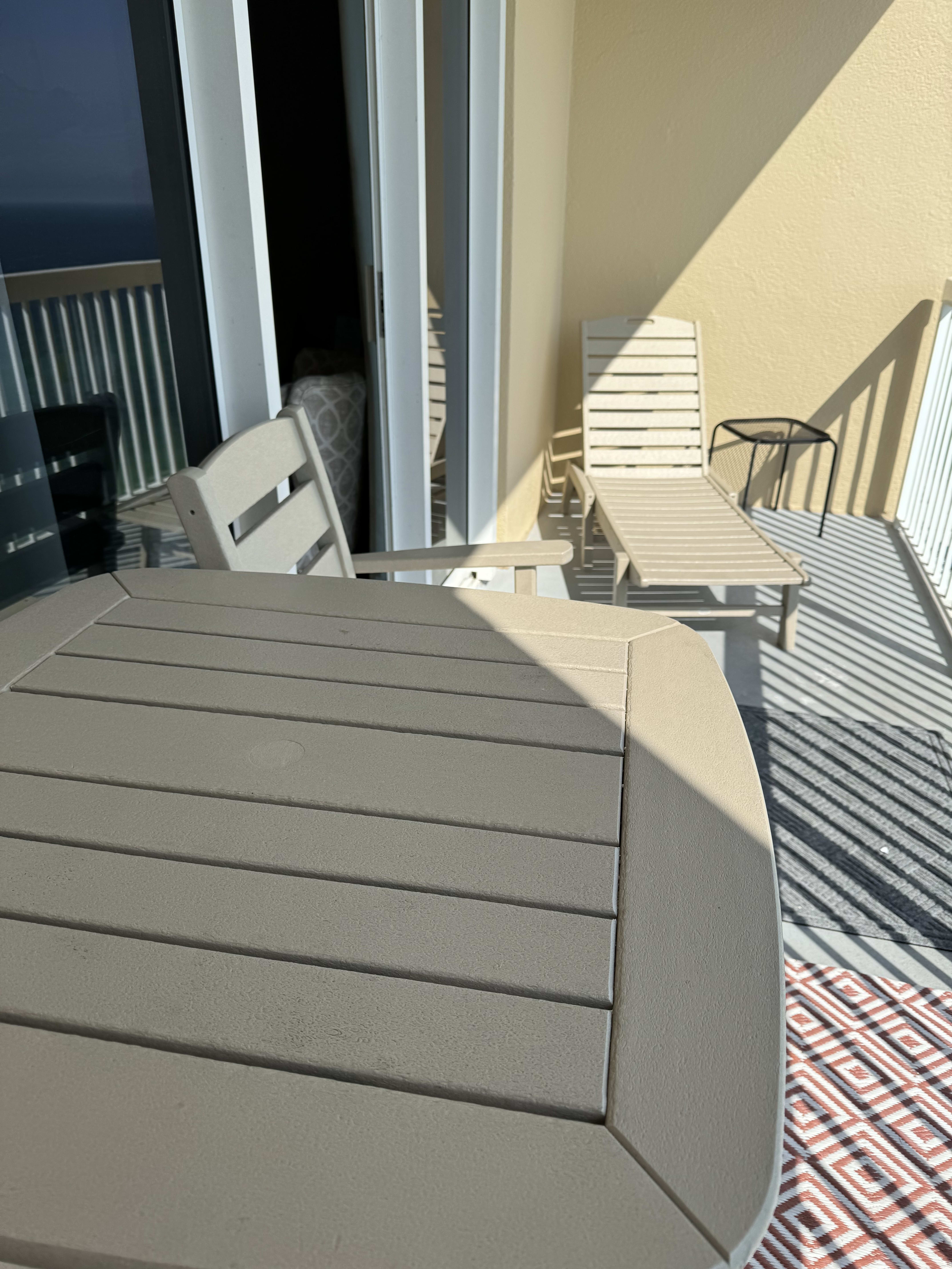 Sitting Area in the Balcony.